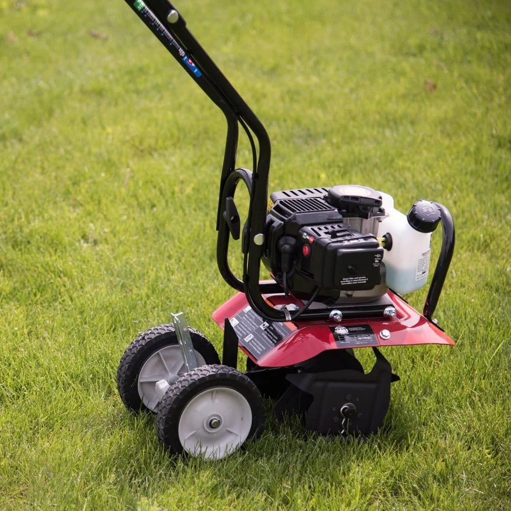 SCV43 Cultivator With 43Cc, 2 Cycle, Full Crankshaft Engine