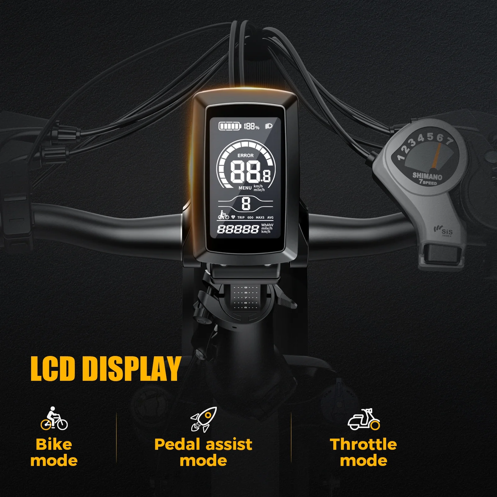 Heybike Ranger Electric Bike for Adults, 500W Foldable Ebike with 48V 15Ah Removable Battery, 20