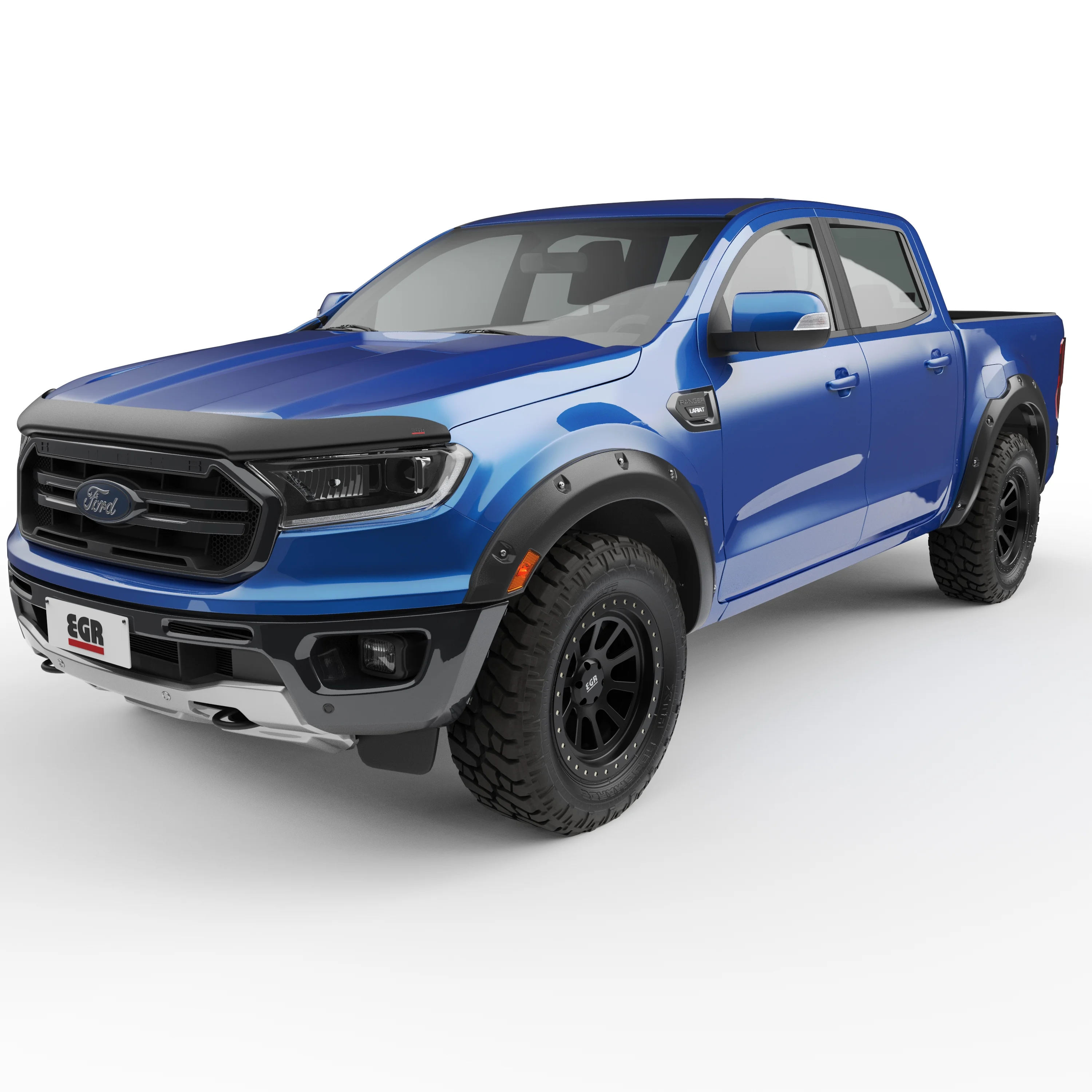 EGR 19-22 Ford Ranger Baseline Bolt Style Fender Flares Set Of 4 - BLF1007