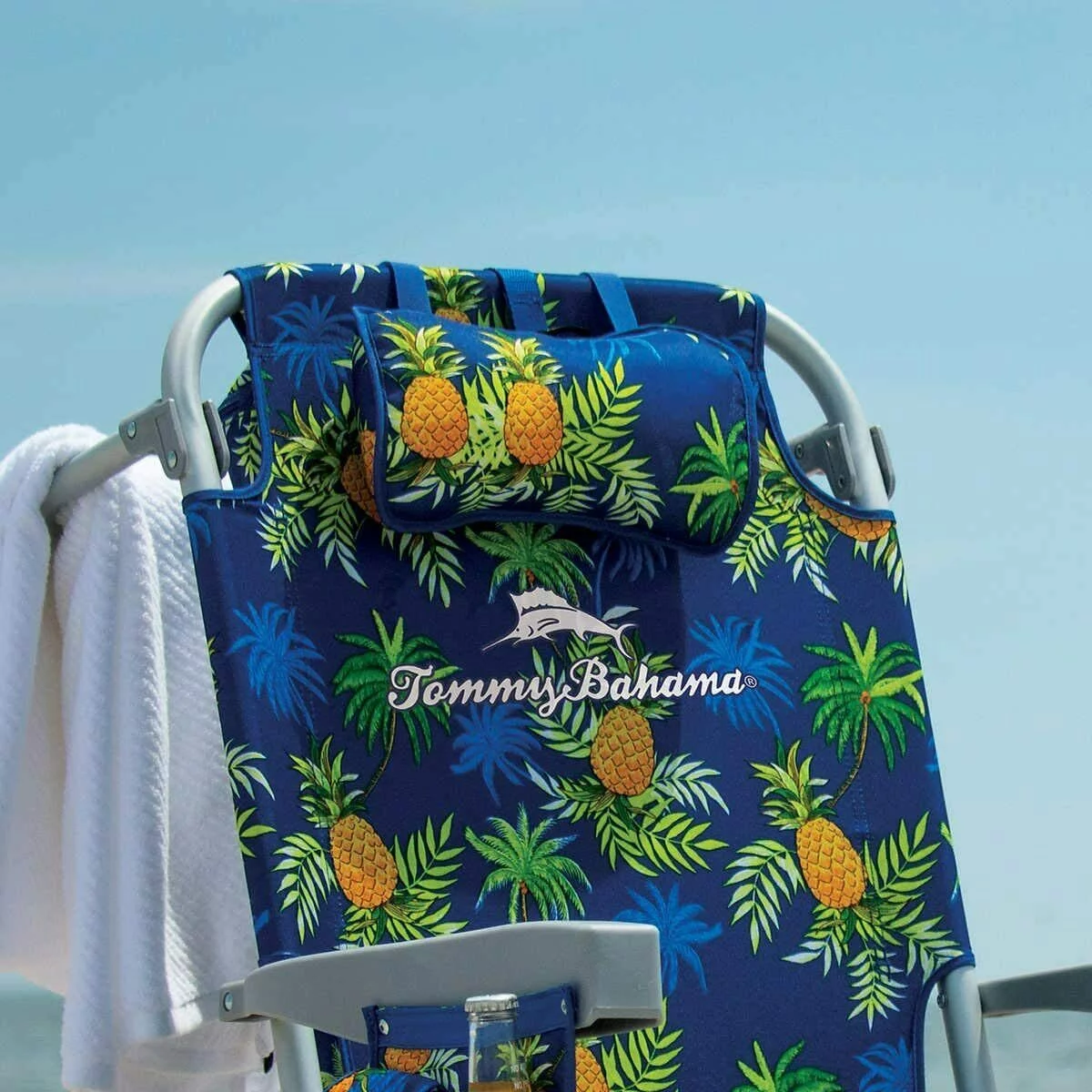 Tommy Bahama Backpack Beach Folding Deck Backpack Chair Pineapple - 2020