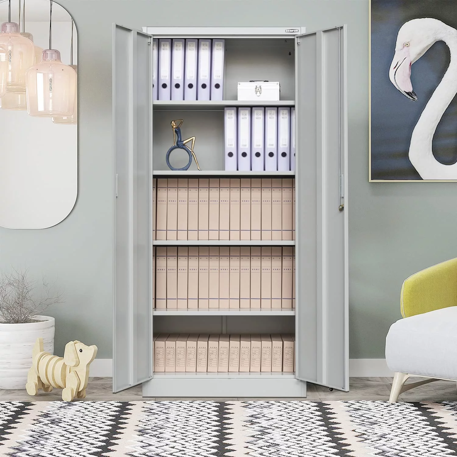 ONKER  Metal Storage Cabinet, 71