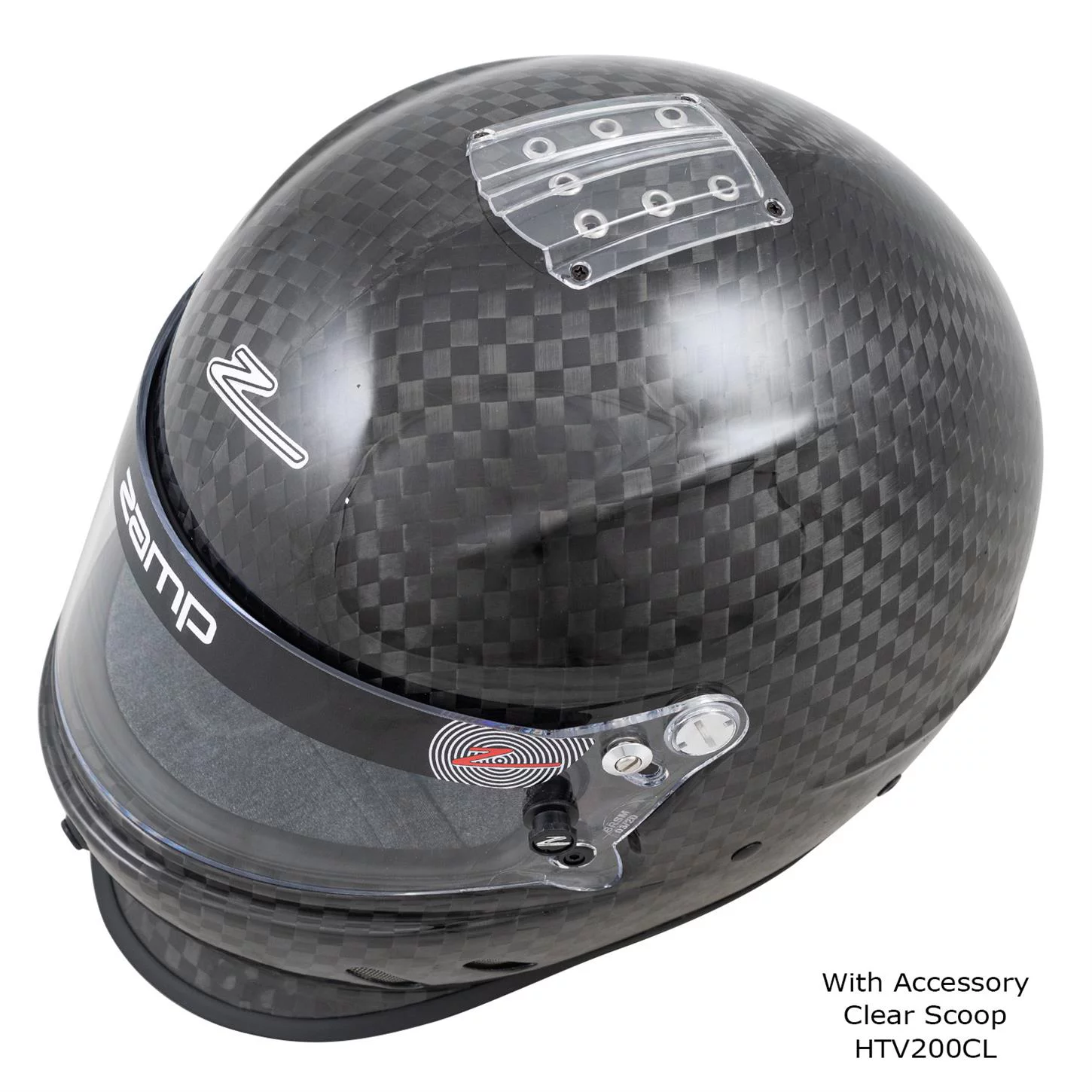 Zamp H775CA3M RZ-65D Helmet - Full Face - Snell SA2020  Carbon Fiber - Medium