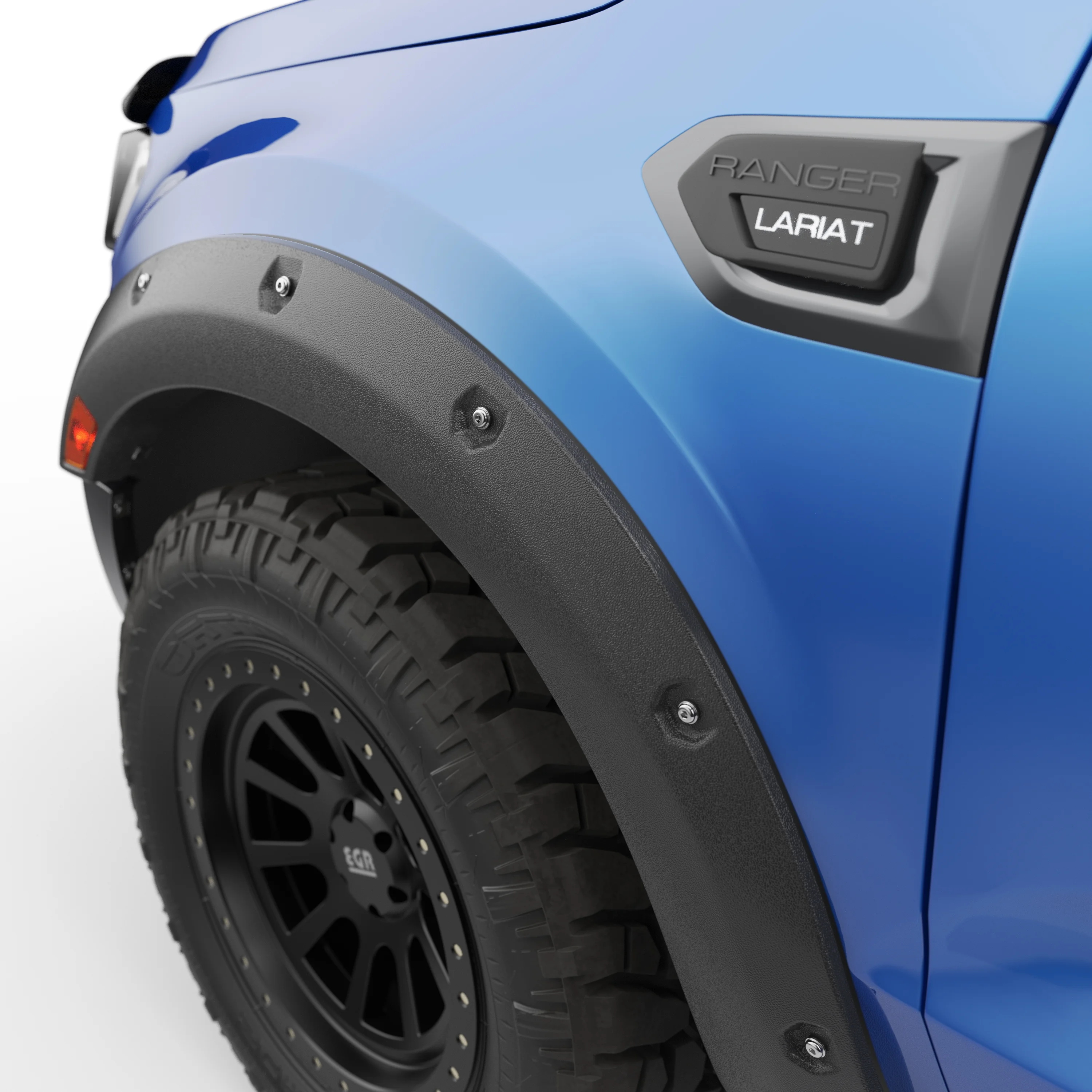EGR 19-22 Ford Ranger Baseline Bolt Style Fender Flares Set Of 4 - BLF1007