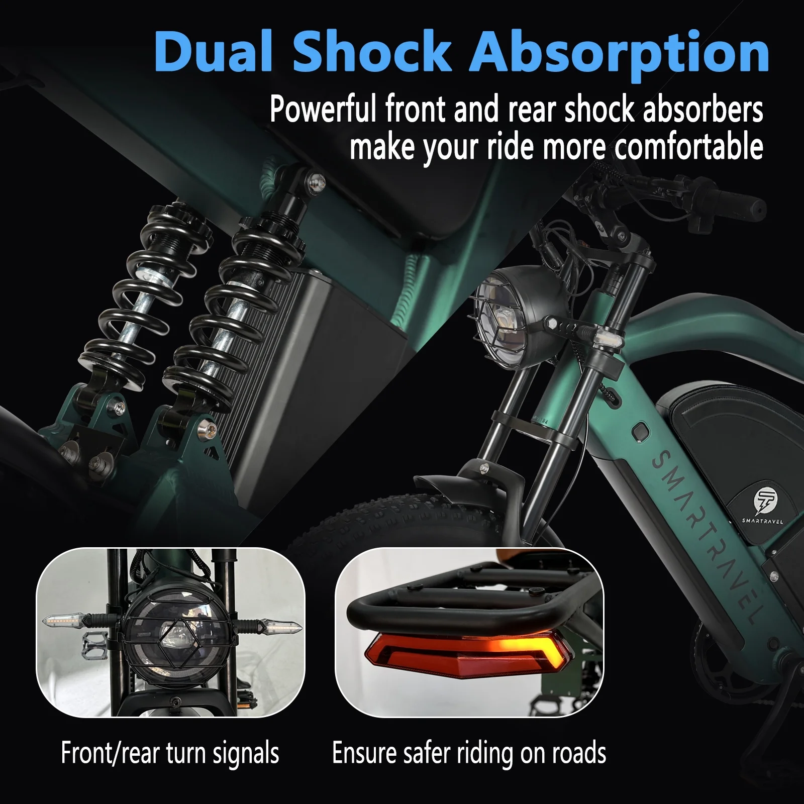 Electric Bike for Adults,80NM Torque Brushless Motor,48V/20Ah Removable UL&GCC Certification Battery,GPS and APP Control Ebike,20