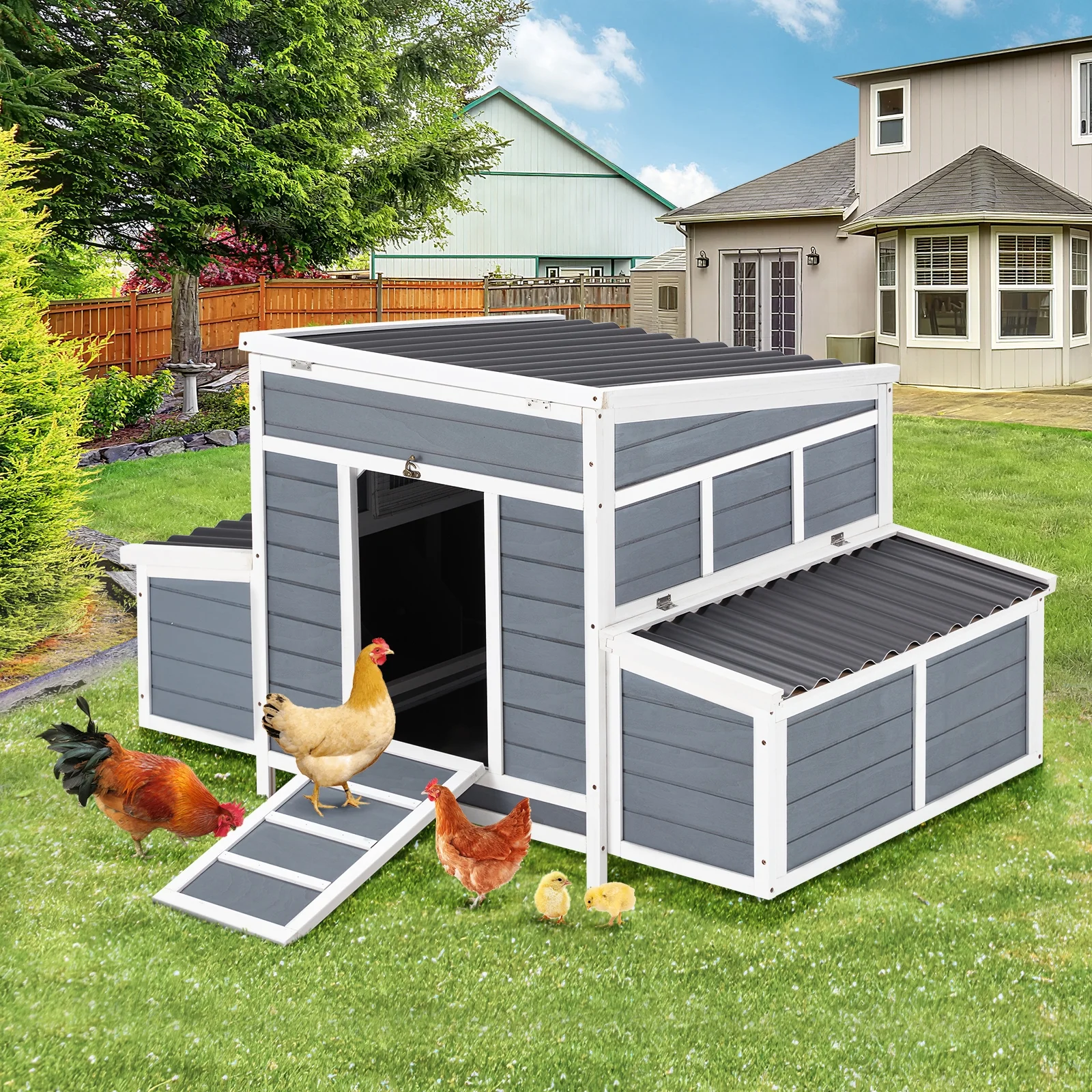YODOLLA Chicken Coop 56