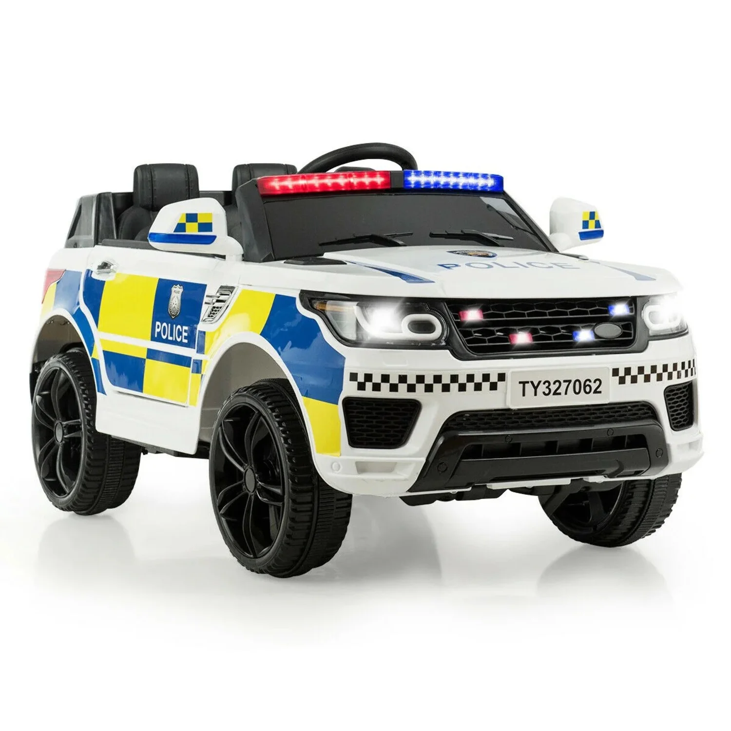 2-Seater Kids Ride on Truck with Remote Control and LED Light - 2x200W 24V Power, 3 Speeds