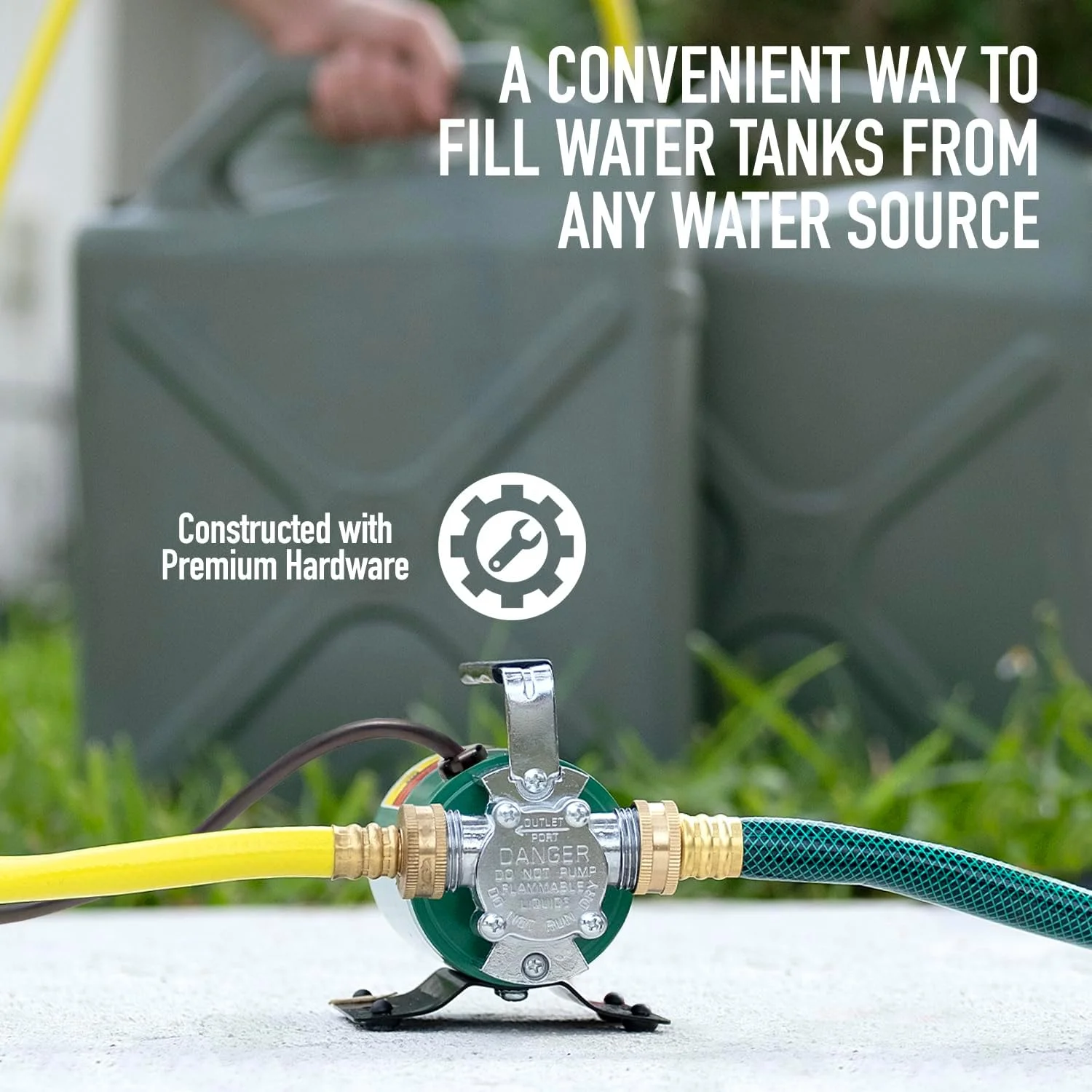 SumpMarine Water Transfer Pump 115-Volt, 330 GPH Portable