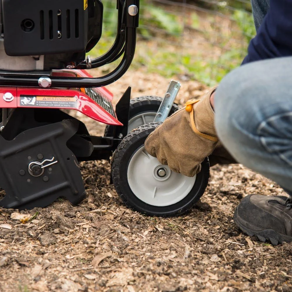 SCV43 Cultivator With 43Cc, 2 Cycle, Full Crankshaft Engine
