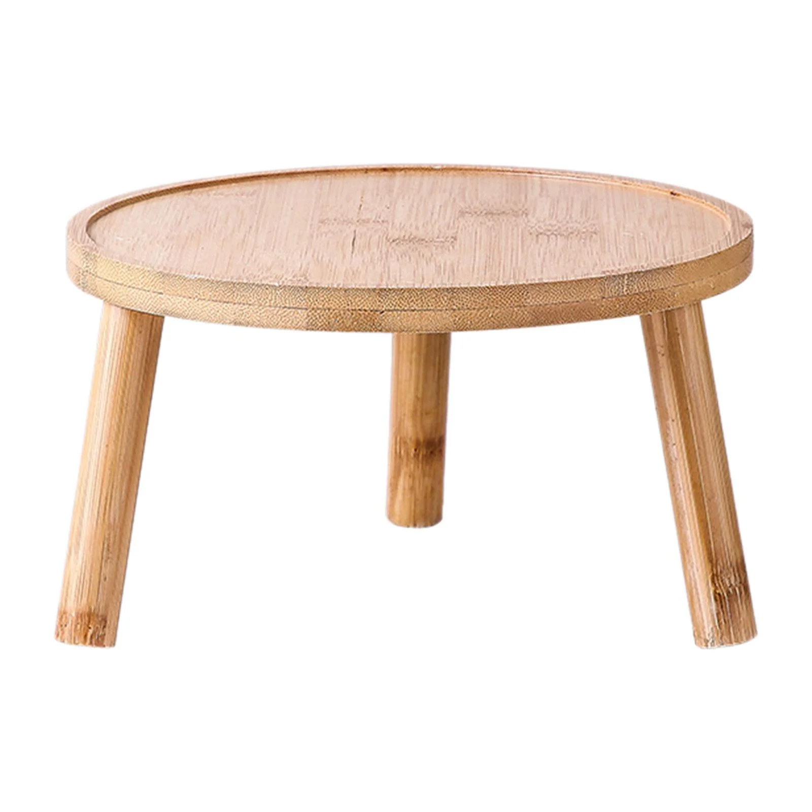 Miulika Flowers Pot Holder Planter Rack Indoor Balcony Garden Wooden Plant