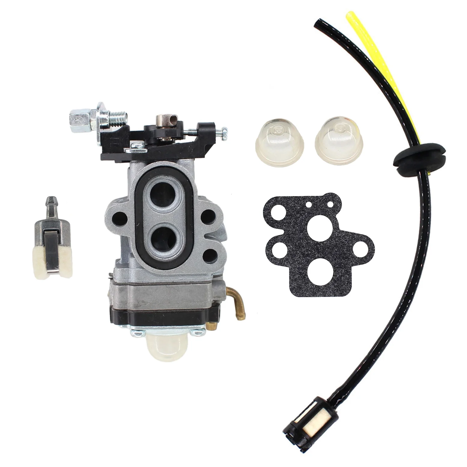 Carburetor Carb Kit for Redmax GZ23N GZ25N Straight Shaft String Trimmer  Weed Eater HEZ2460F HEZ2460S Edger