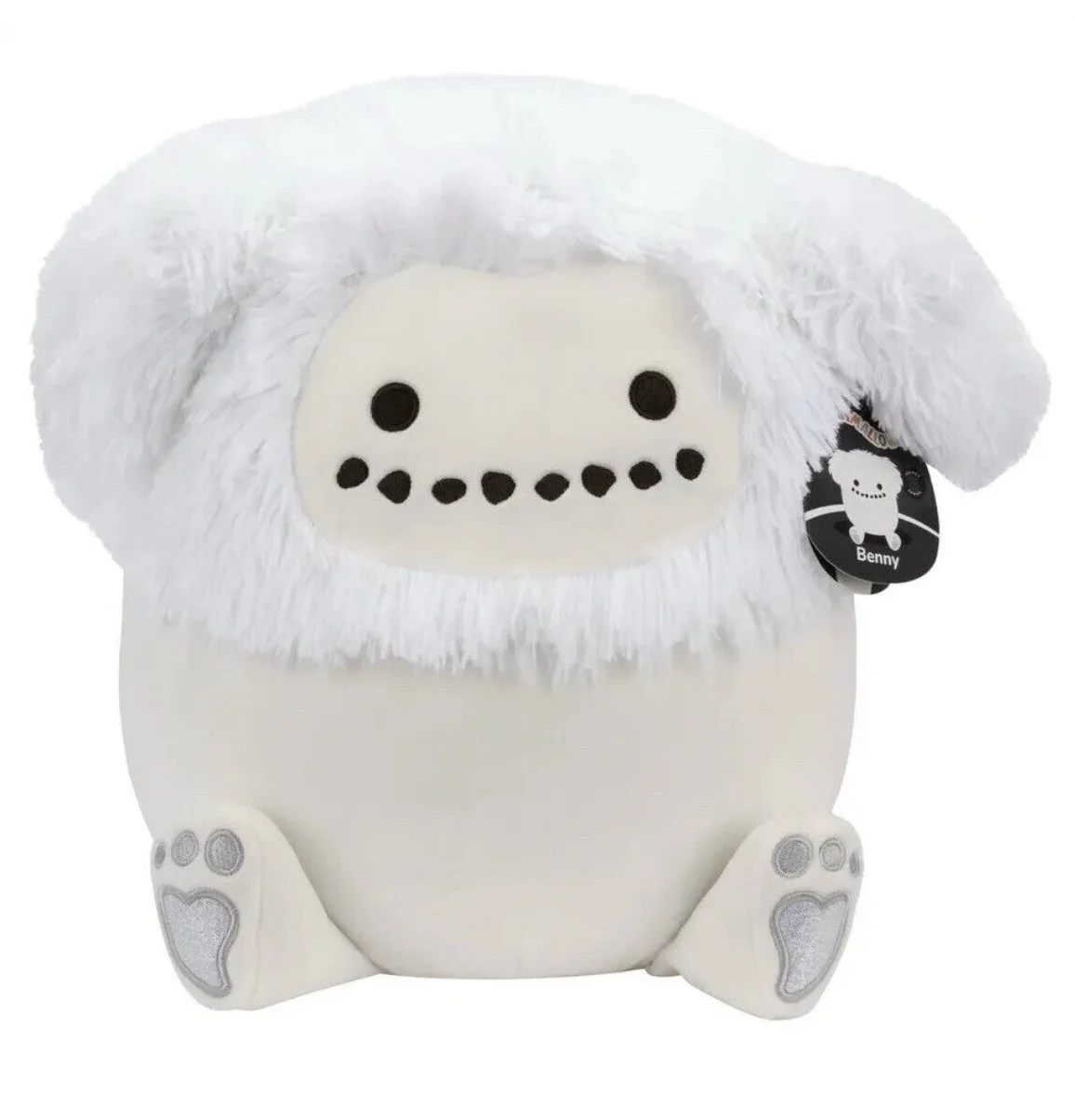 Squishmallows 12” Snowman White Benny Bigfoot Select Series