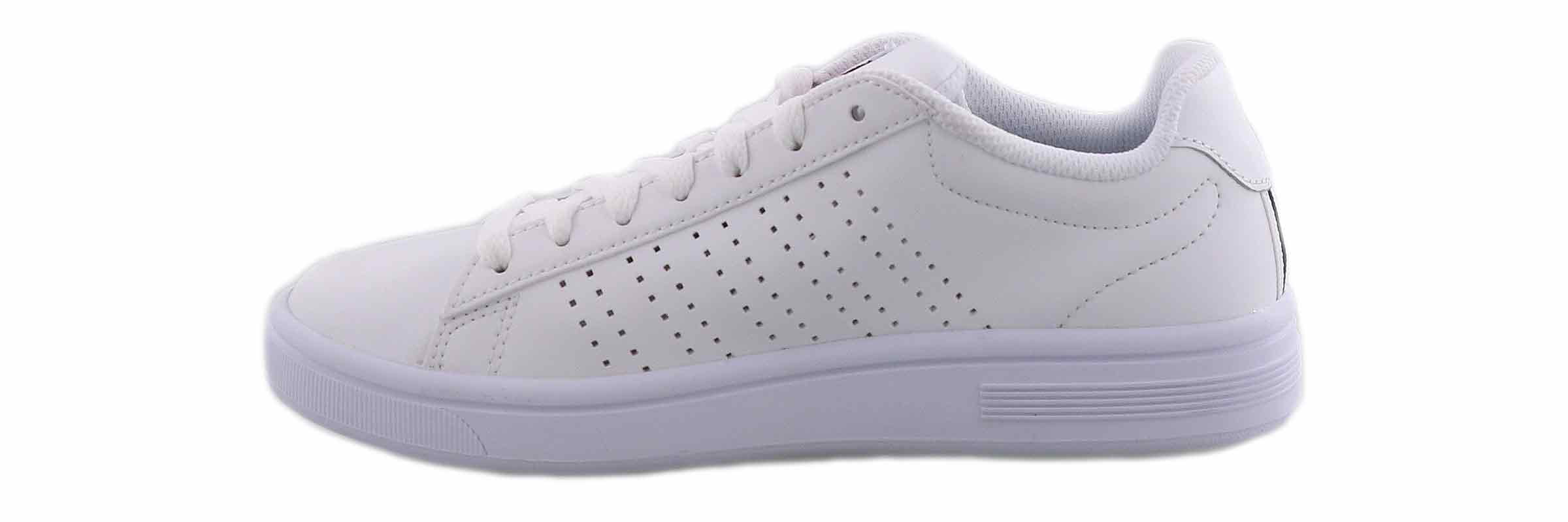 K-Swiss Court Casper Casual Shoe White in Size 6