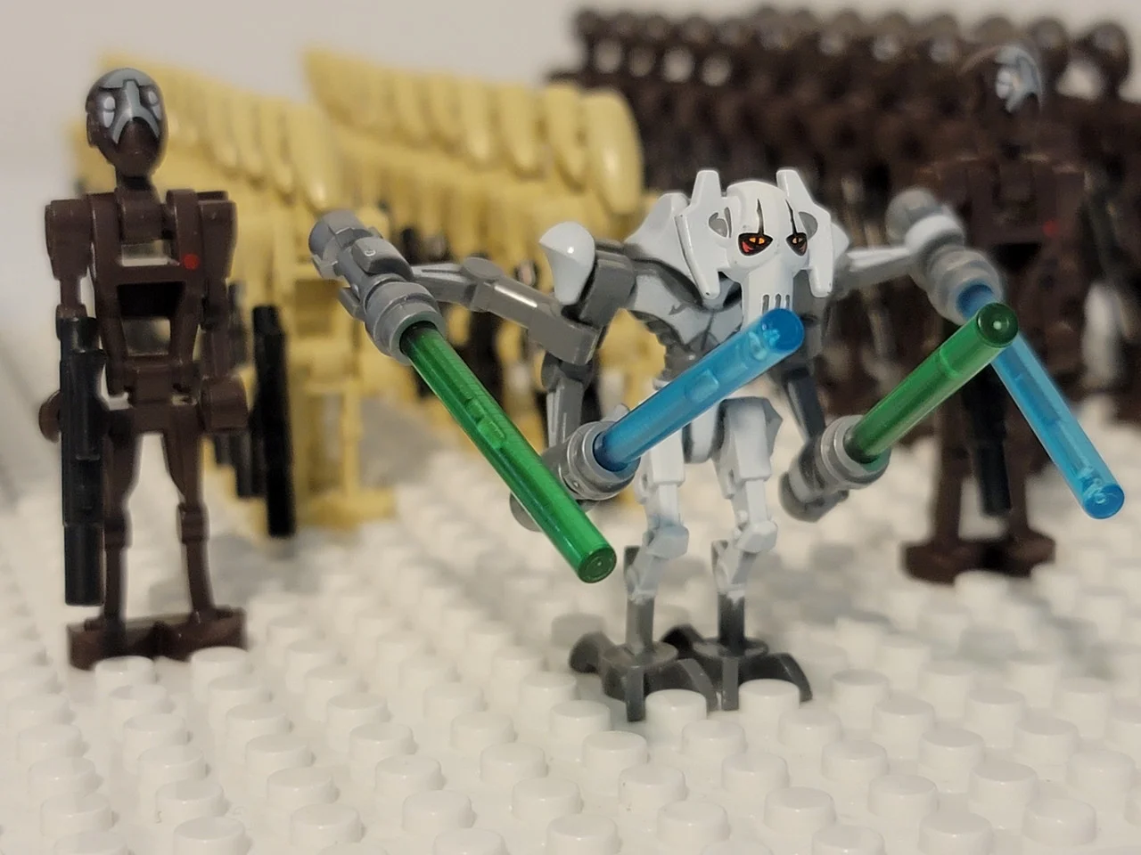 Star Wars Battle Droids Army Custom Set 63pcs Commando Droids Super Battle Droids