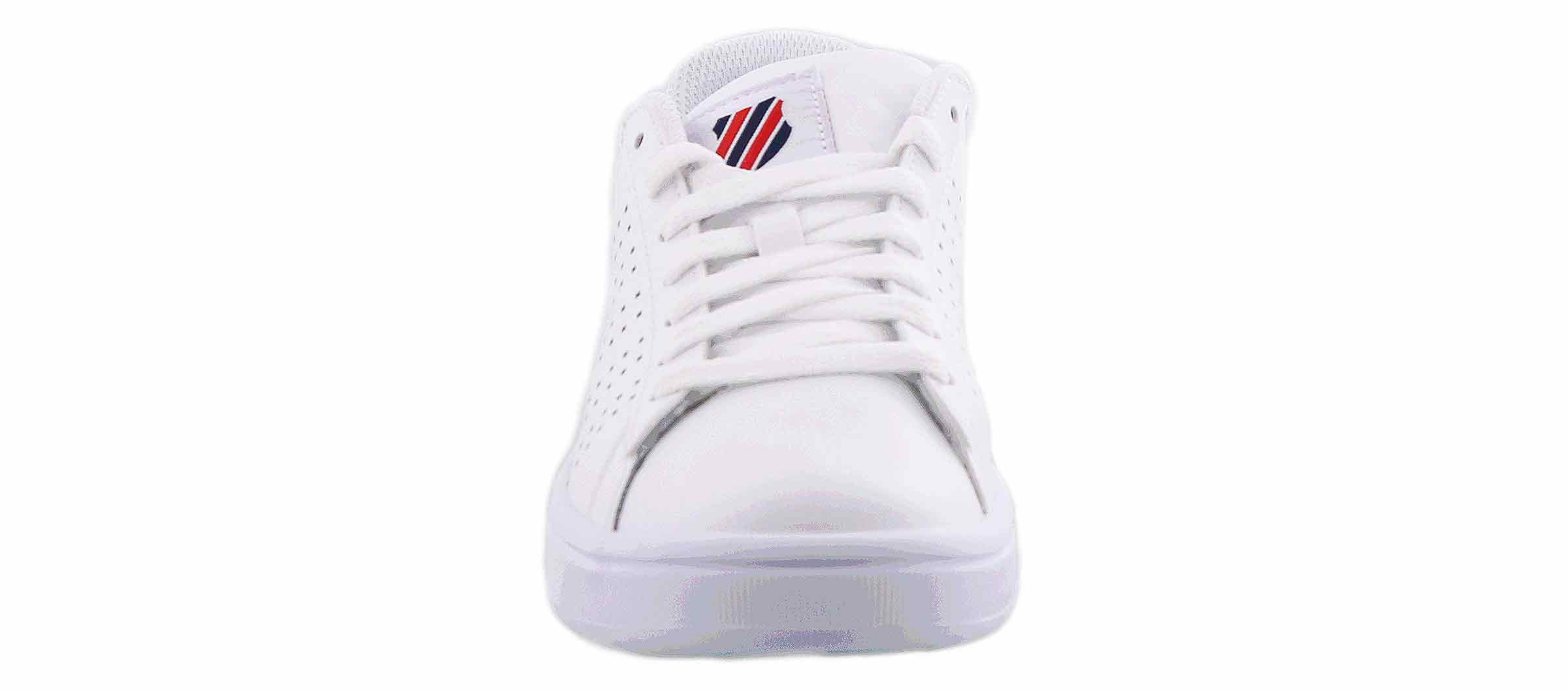 K-Swiss Court Casper Casual Shoe White in Size 6