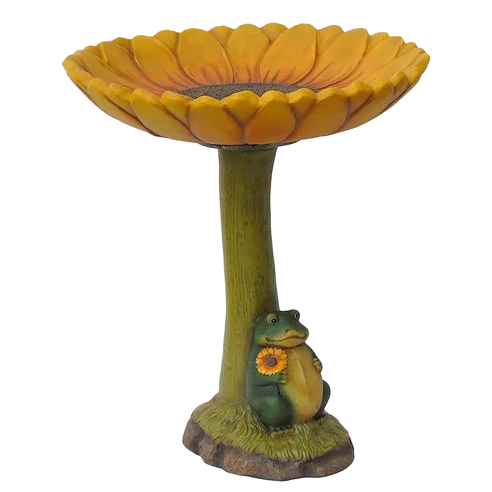SIfdSeng Resin Birdbath Polyresin Antique Garden Bird Bath for Home Garden Yard Father's Day Bulk Gifts Father Day Decorations for Home Fathers Day Decor
