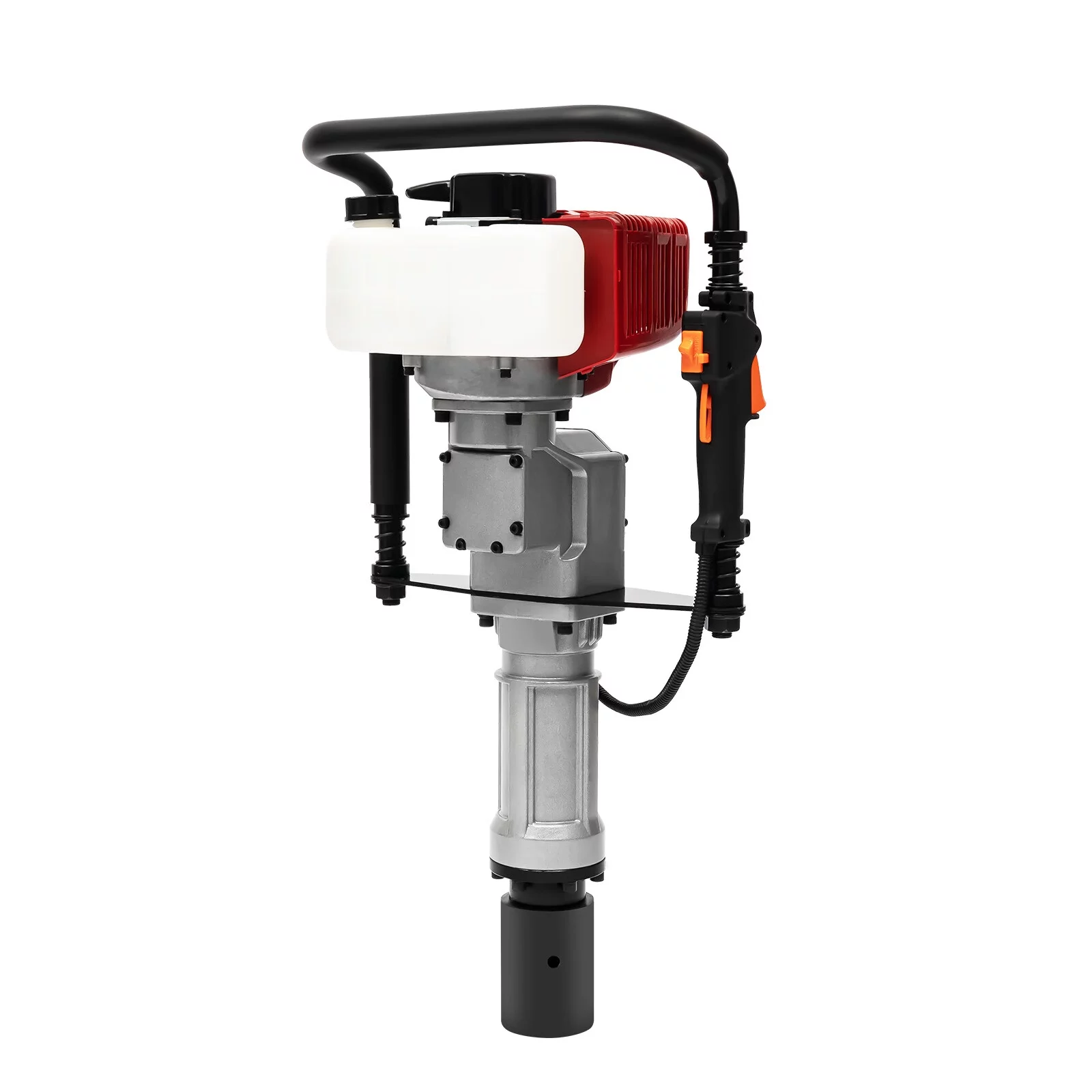 Loyalheartdy 52cc 2 Stroke T Post Driver Piledriver Portable Heavy Duty Fence Gasoline Pile Driver Kit