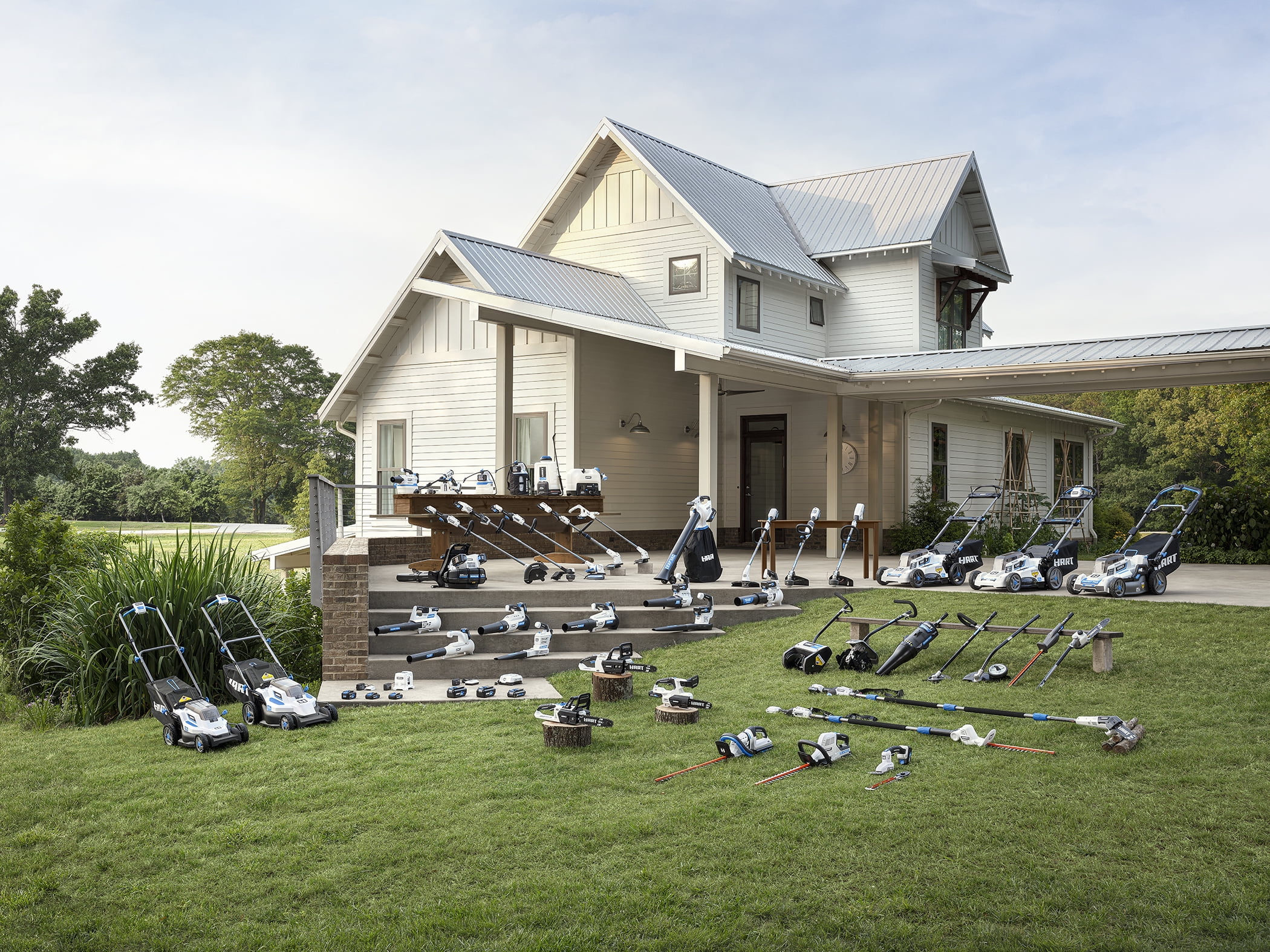 HART Brush Cutter Attachment for Thick Brush, String Trimmer Attachment