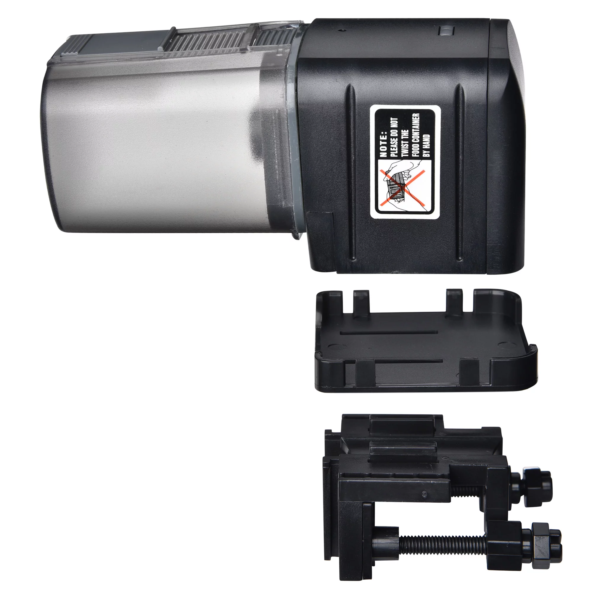 AquaBasik Wi-Fi Automatic Fish Feeder Aquarium Tank Food Dispenser w/ Vacation Timer Compatible with Alexa & Google