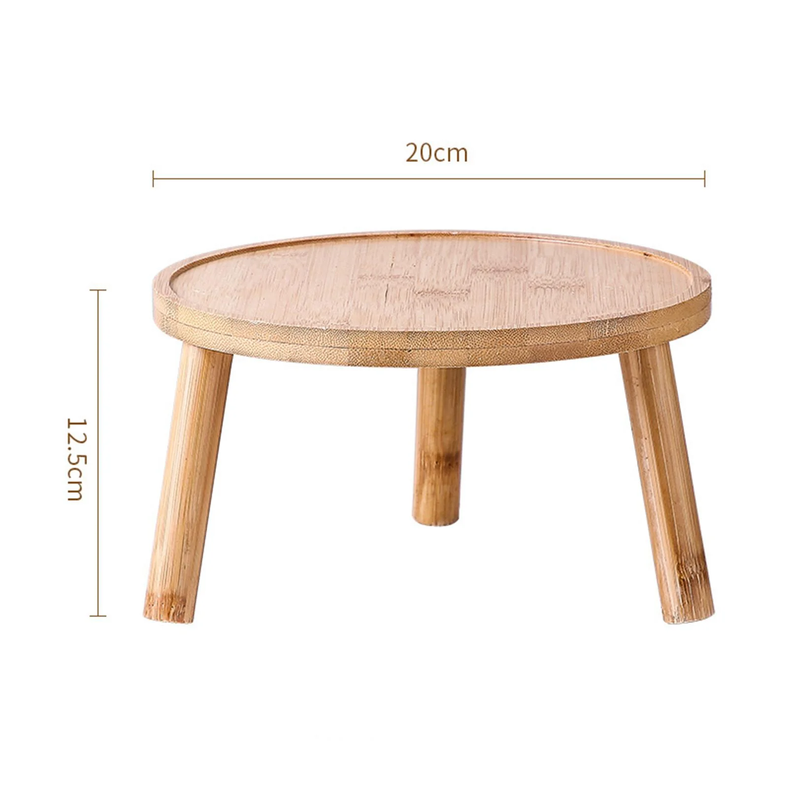 jicheng Flower Pot Holder Planter Rack Hotel Planter Holder Wooden Plant Stand Table