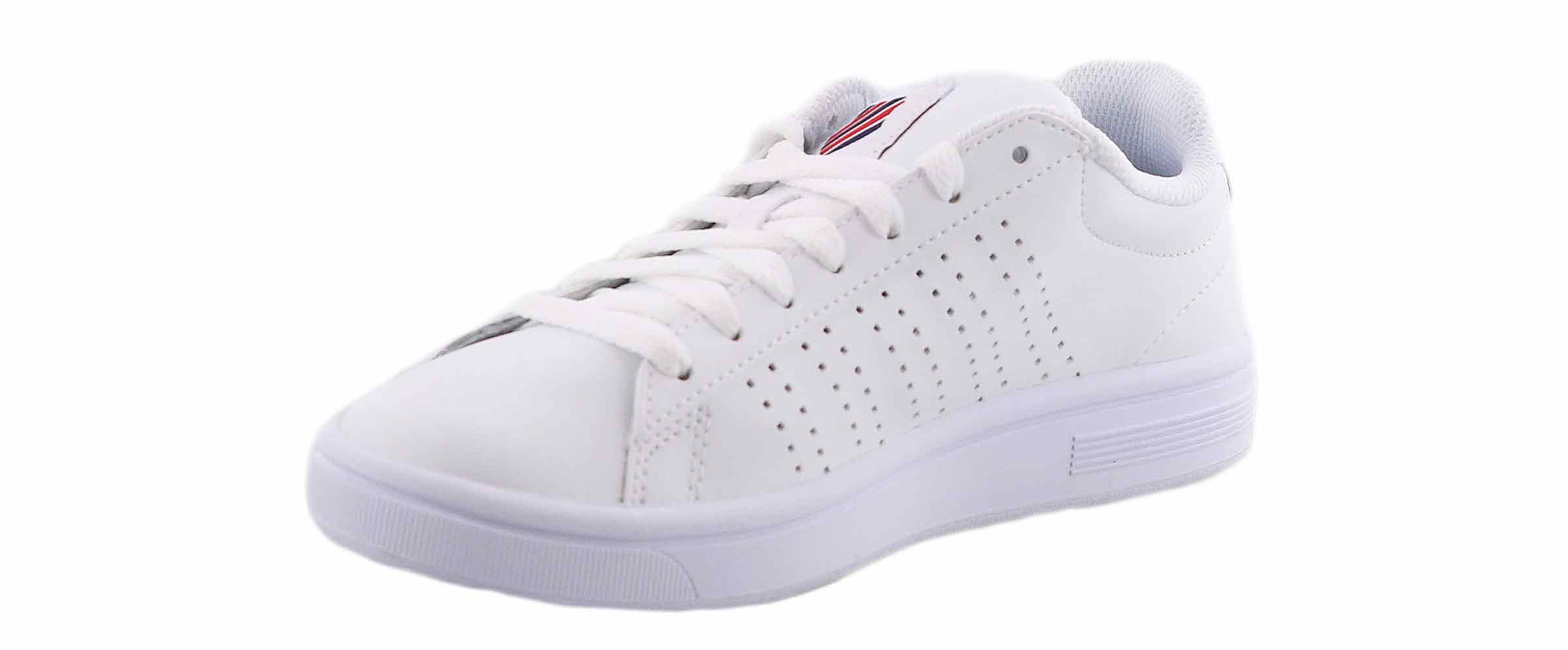K-Swiss Court Casper Casual Shoe White in Size 6