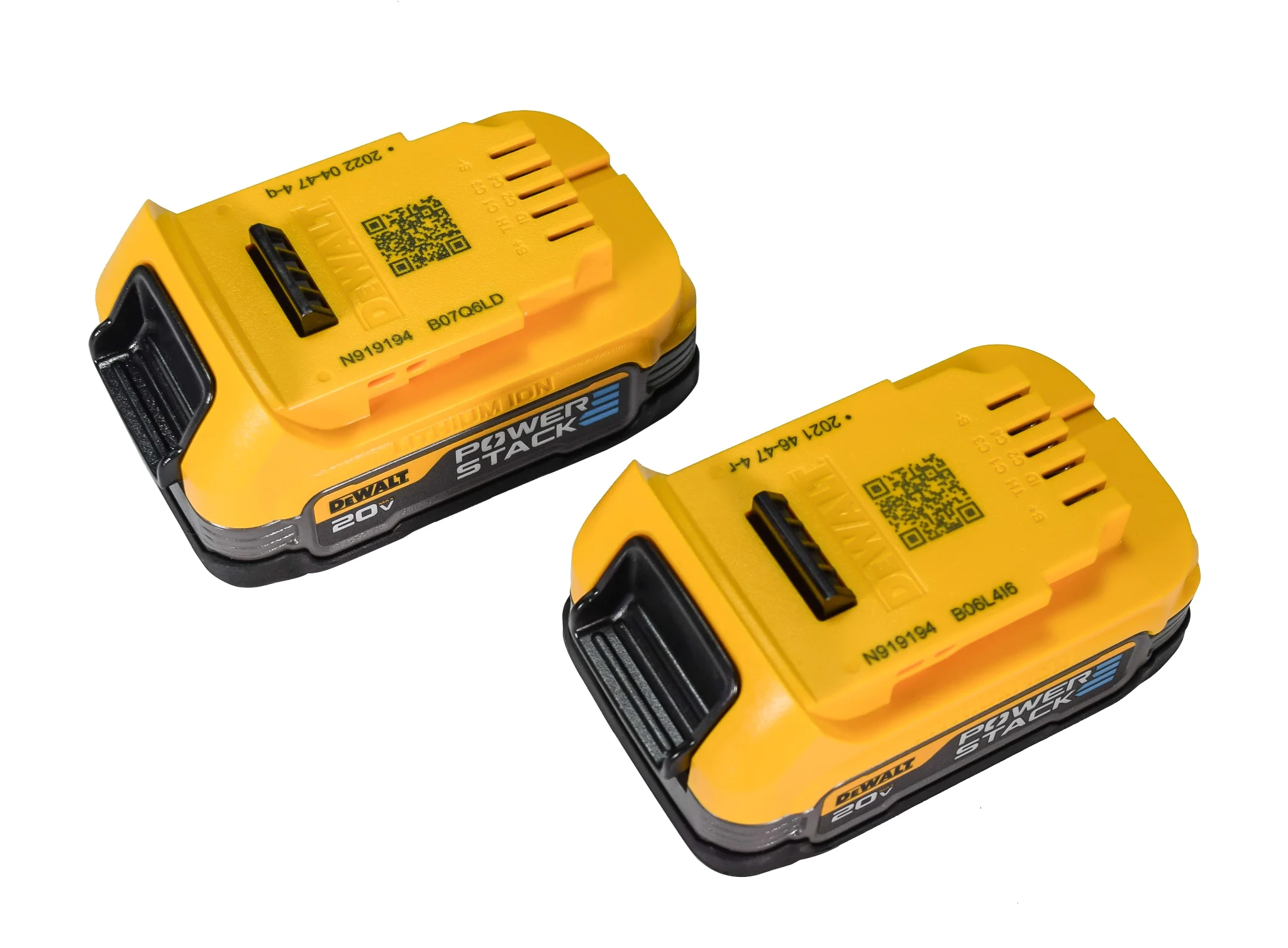DeWalt DCBP034 20V Max 1.7Ah Lithium-Ion Compact Battery (2 Pack)