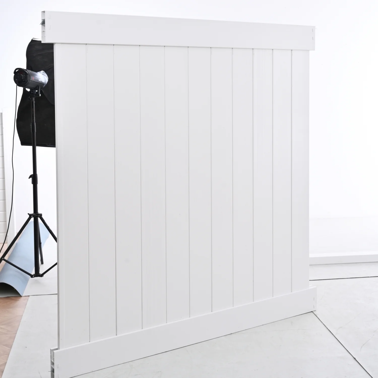 Durable White Vinyl Privacy Fence Panels Set of 2 - 6ft.H x 6ft.W - Superior Outdoor Garden Fencing Solution for Enhanced Privacy and Style