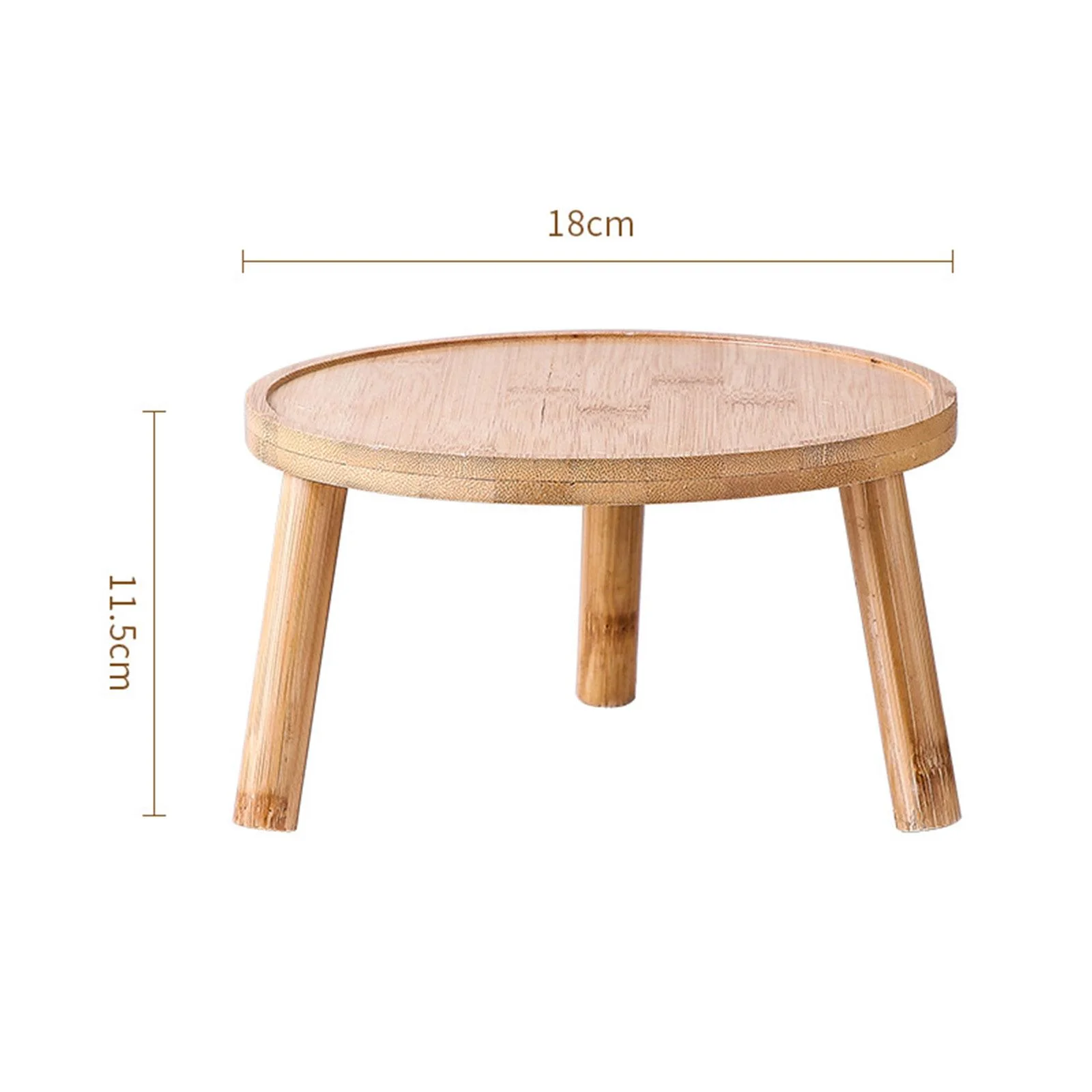 Miulika Flowers Pot Holder Planter Rack Indoor Balcony Garden Wooden Plant