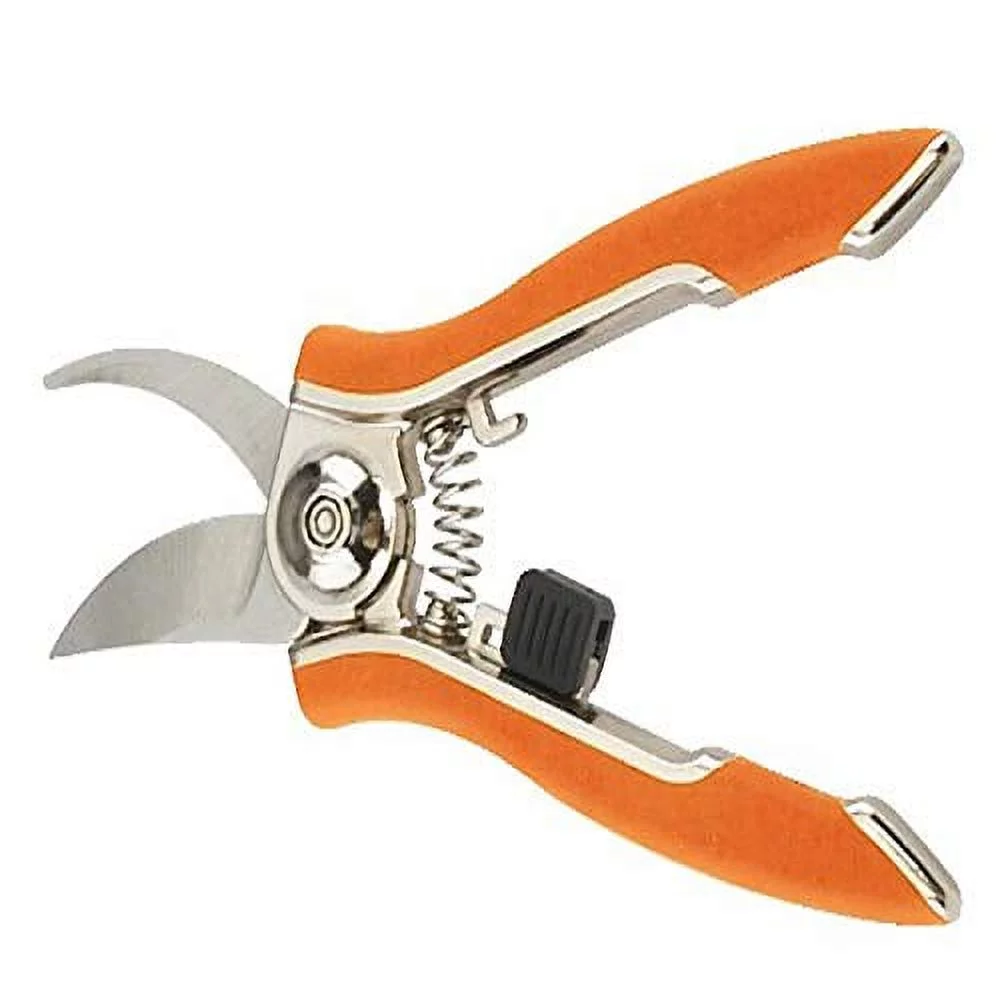 Dramm 18012 Stainless Steel Compact Pruner, Orange