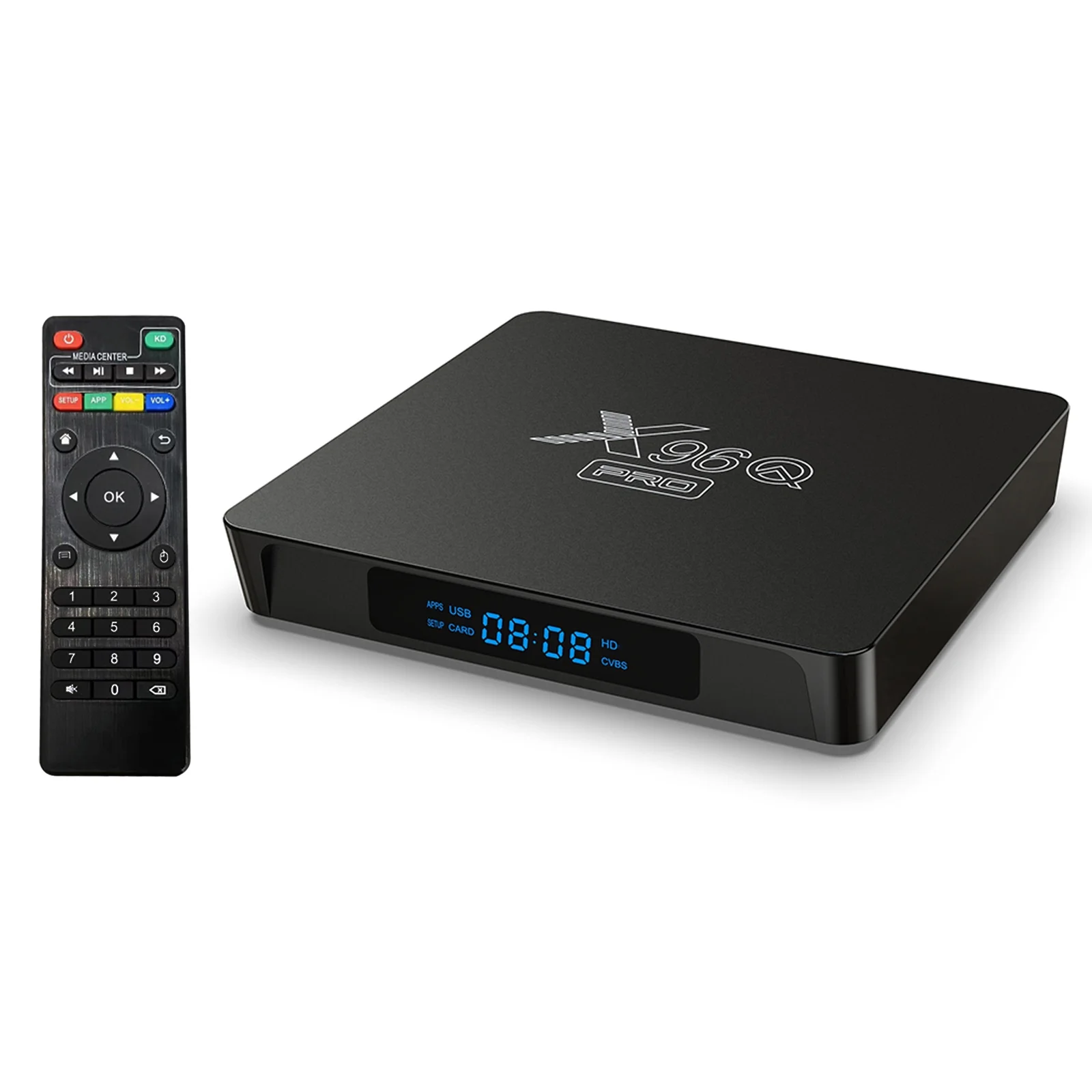 Internet TV Set-Top Box, X96Q PRO Android 10.0, 4K UHD Media Player, Allwinner H313 Quad-core, Dual WiFi, 100M LAN Upgrade Your Home Entertainment