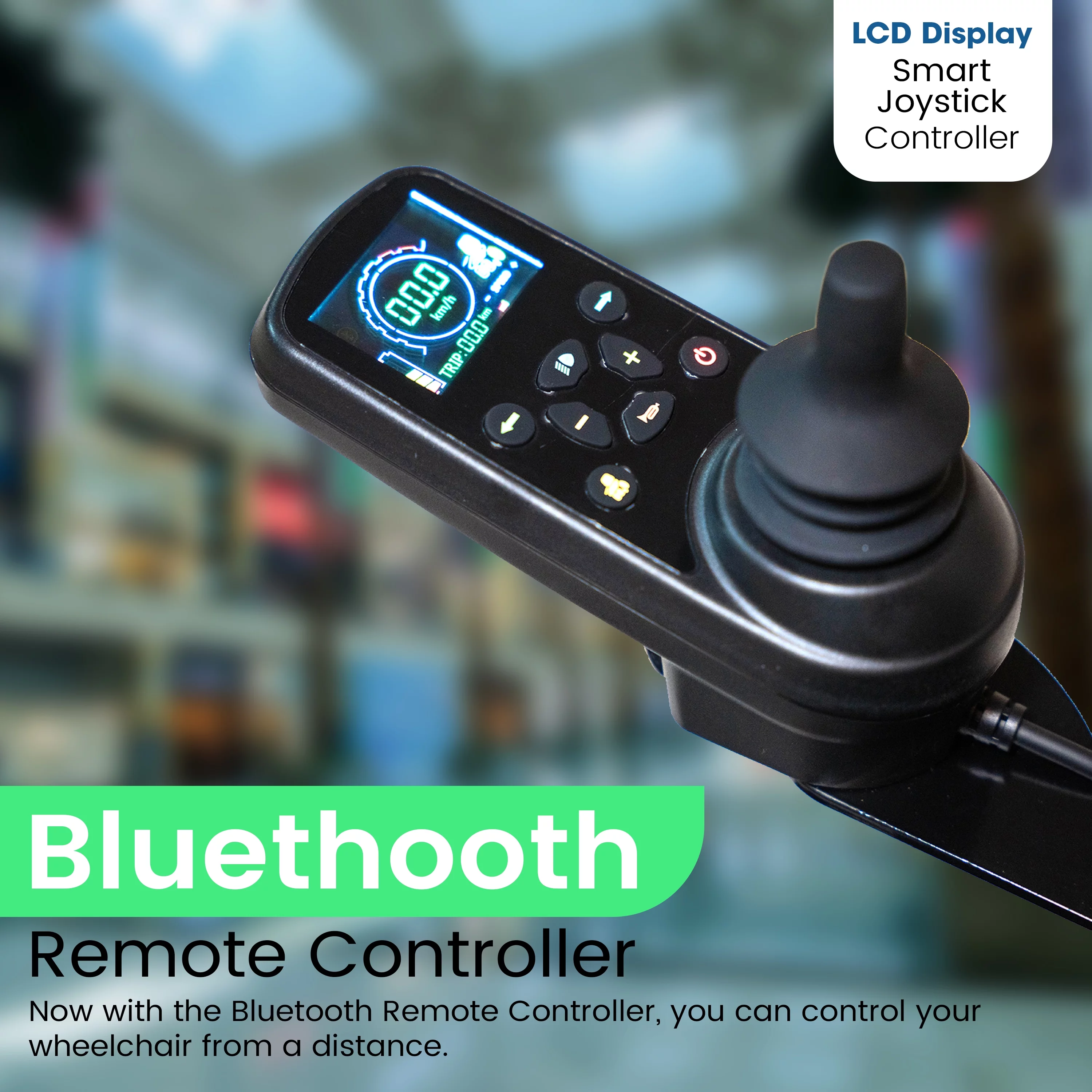 Fold And Travel Lightweight Foldable Remote Control Portable Electric Power Wheelchair - Silver Frame, Black Seat