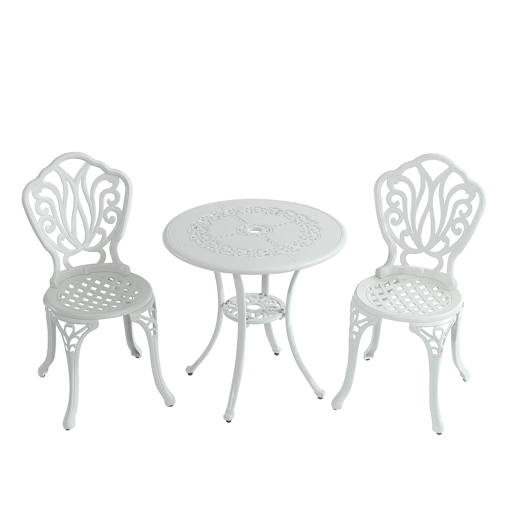 Mondawe Outdoor Aluminum Patio Furniture Bistro Set
