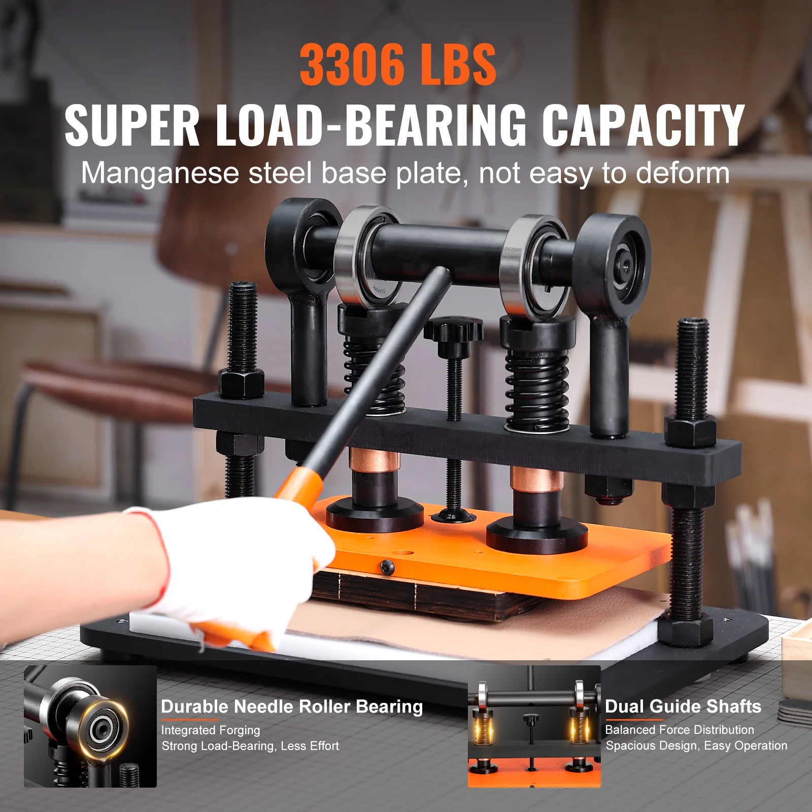 SKYSHALO Leather Cutting Machine, 10.2