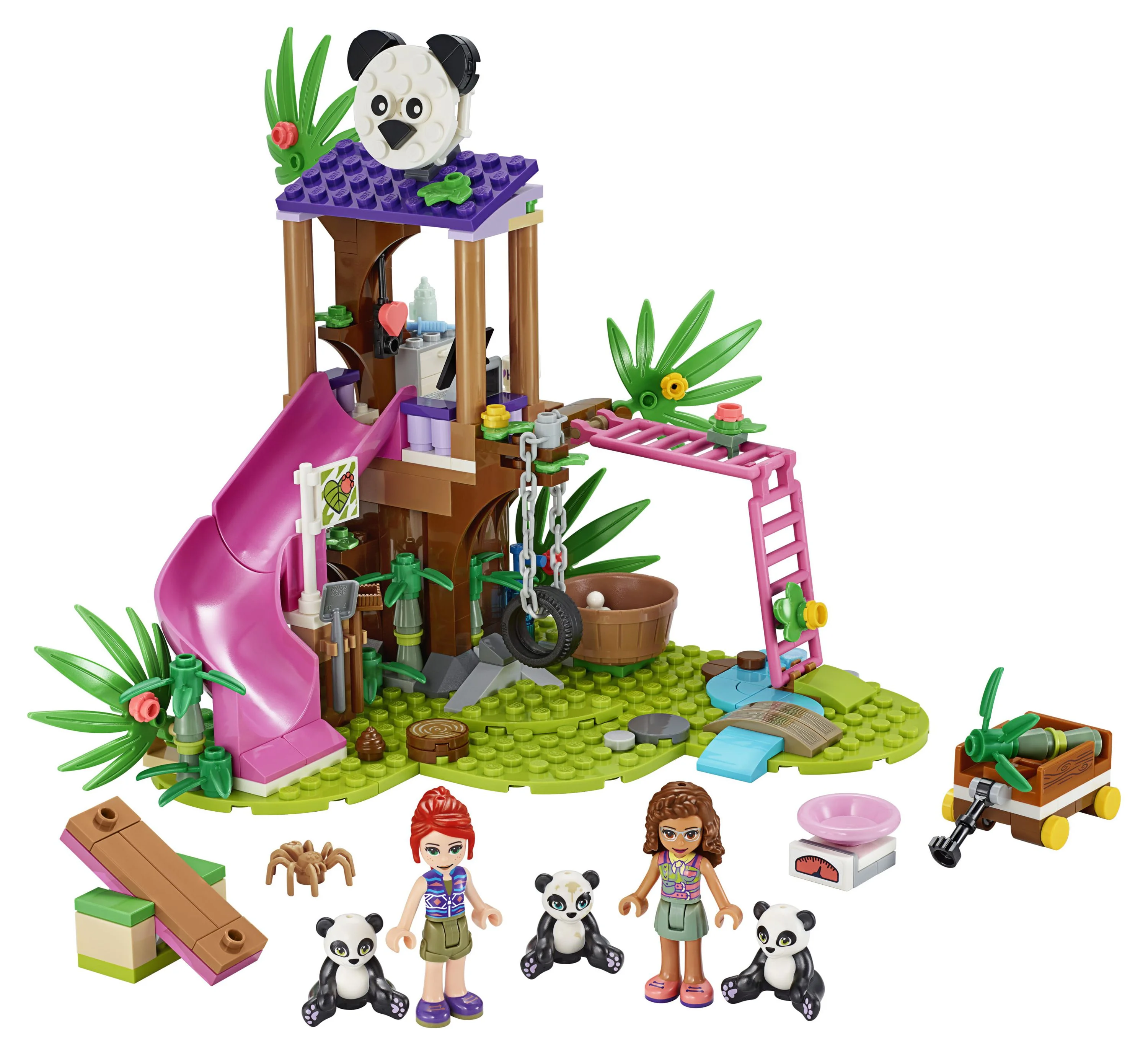 LEGO Panda Jungle Tree House 41422 Building Set (265 Pieces)