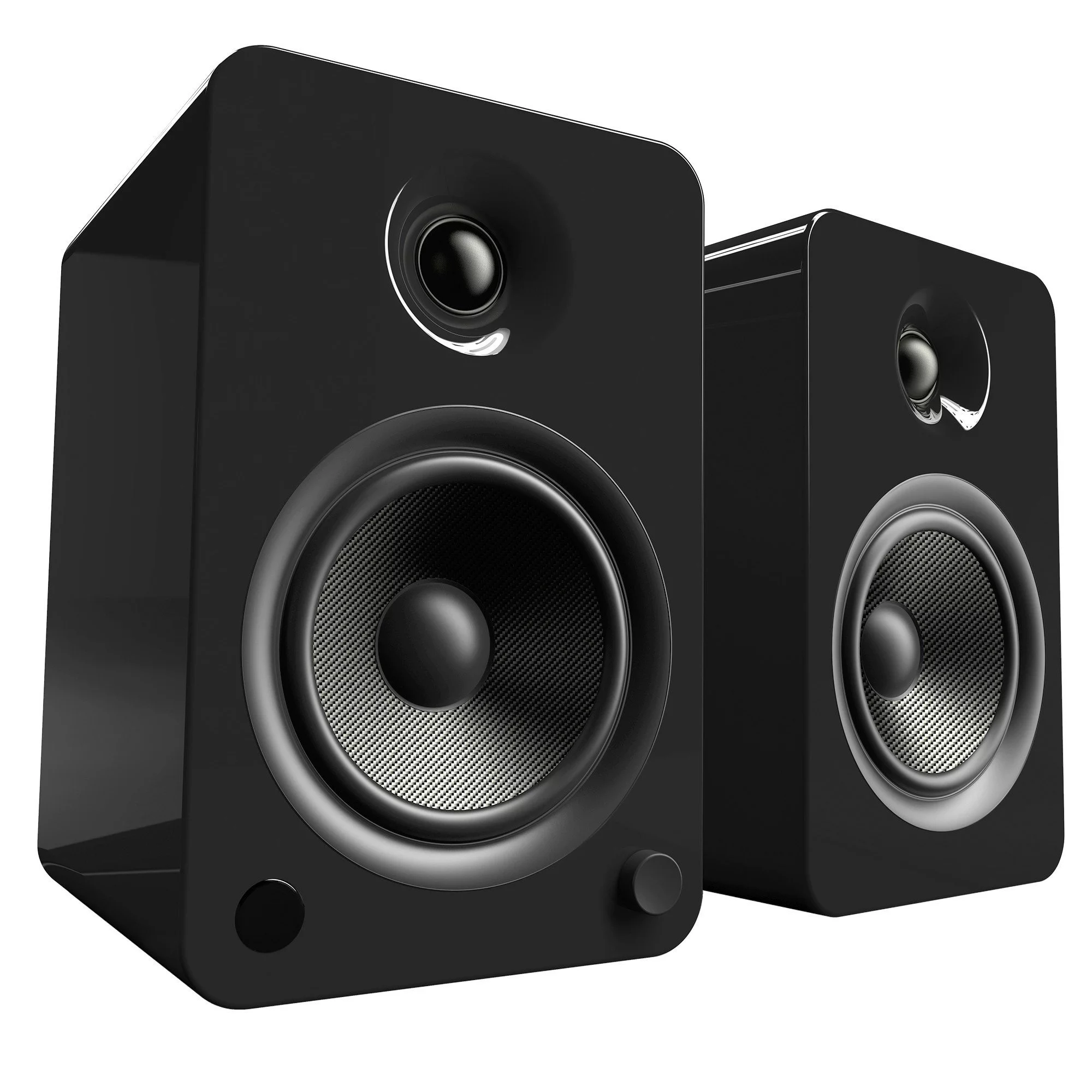 Kanto Living YU6 2-Way Powered Bookshelf Speakers (Pair, Pure)
