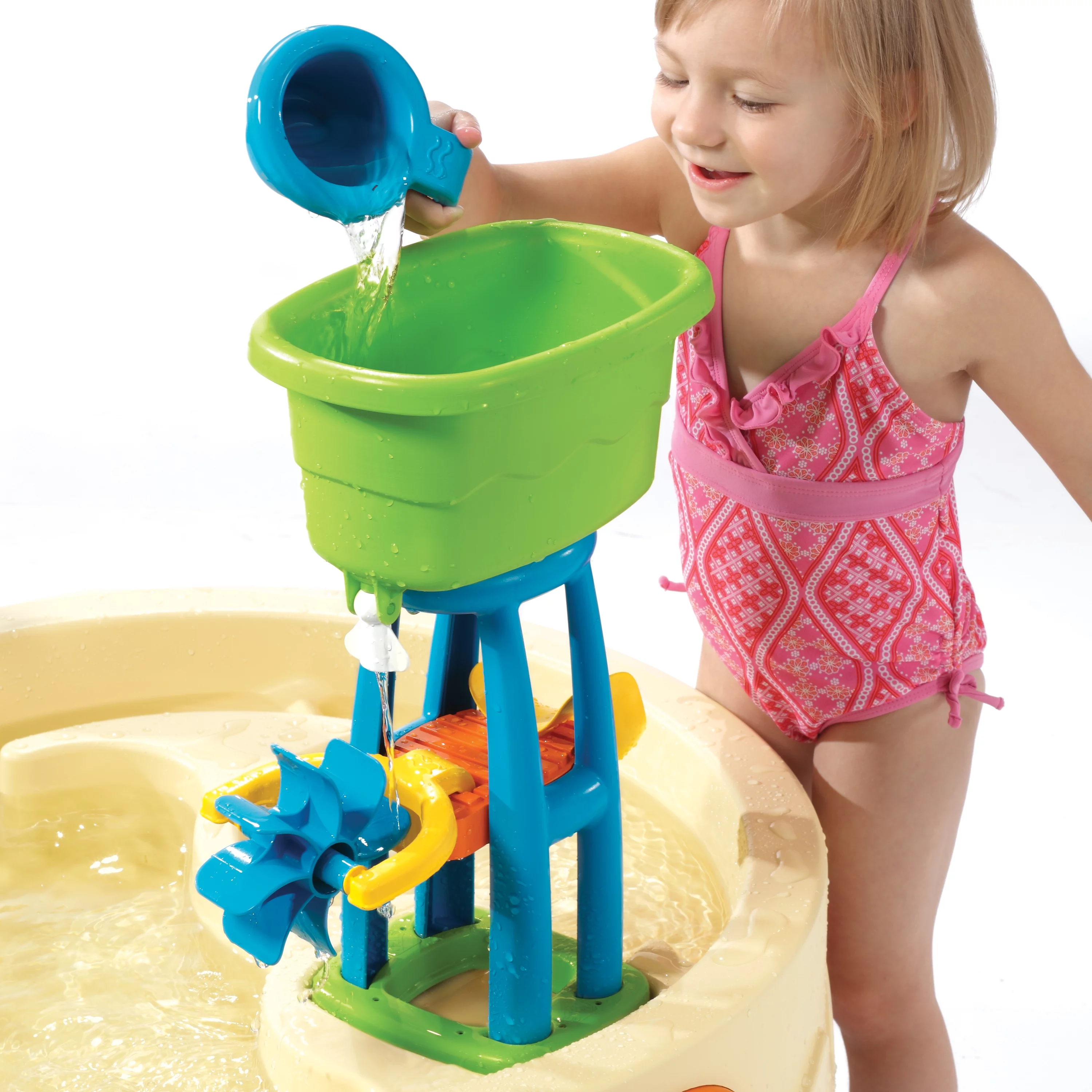 Step2 Big Splash Waterpark Water Table With 7 Piece Accessory Set