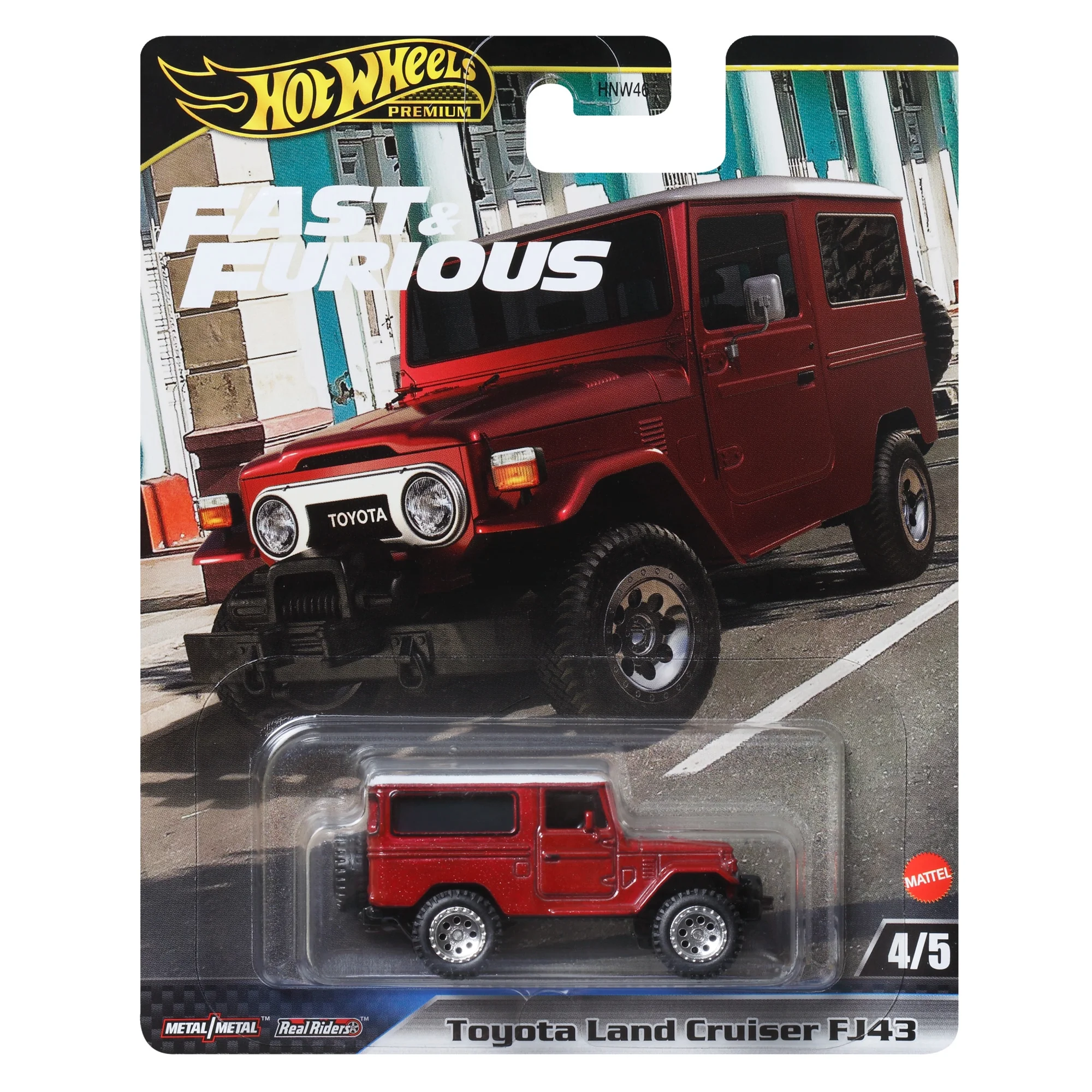 Hot Wheels Cars, Premium Fast & Furious Car for Adult Collectors