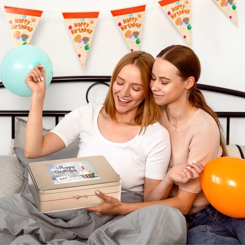 Birthday Delightful Sweets Sampler Gift Tin