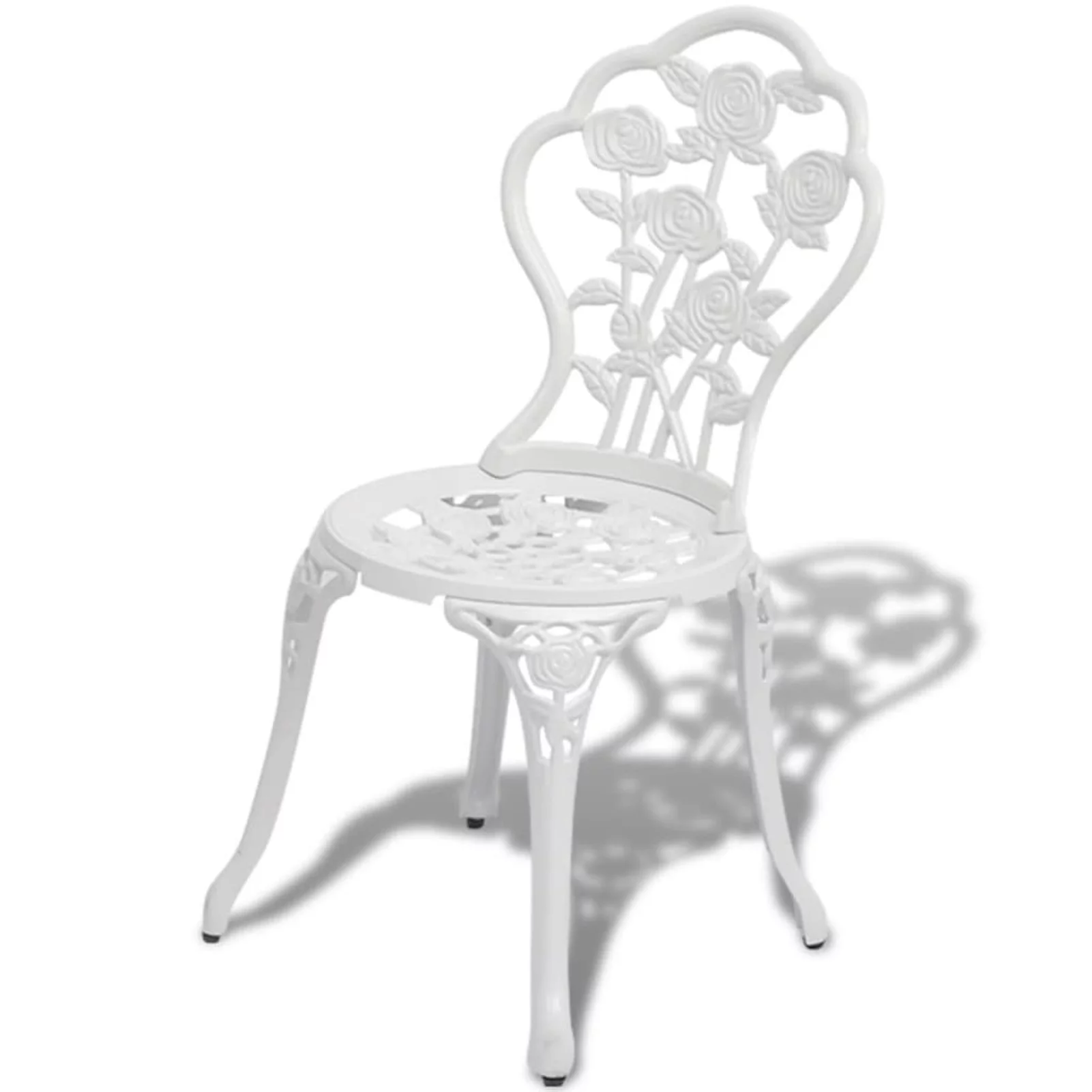 Irfora ,3 Piece SetSet Table And Chairs Cast Aluminum White Small Patio FurnitureFurniture Rewis 42165 Zeyuan Barash Camerina