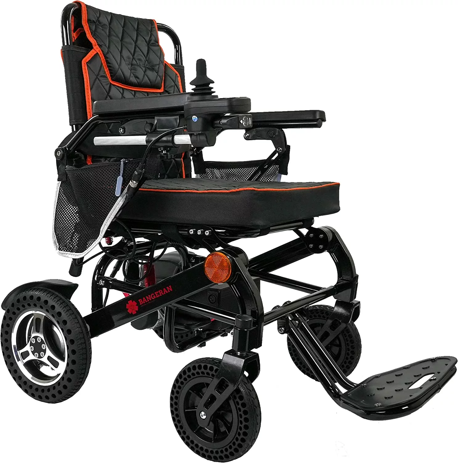 Bangeran - Pegasus Lightweight Portable Wheelchair – Durable and Portable Wheel chair - Mobility Wheelchair (Black)