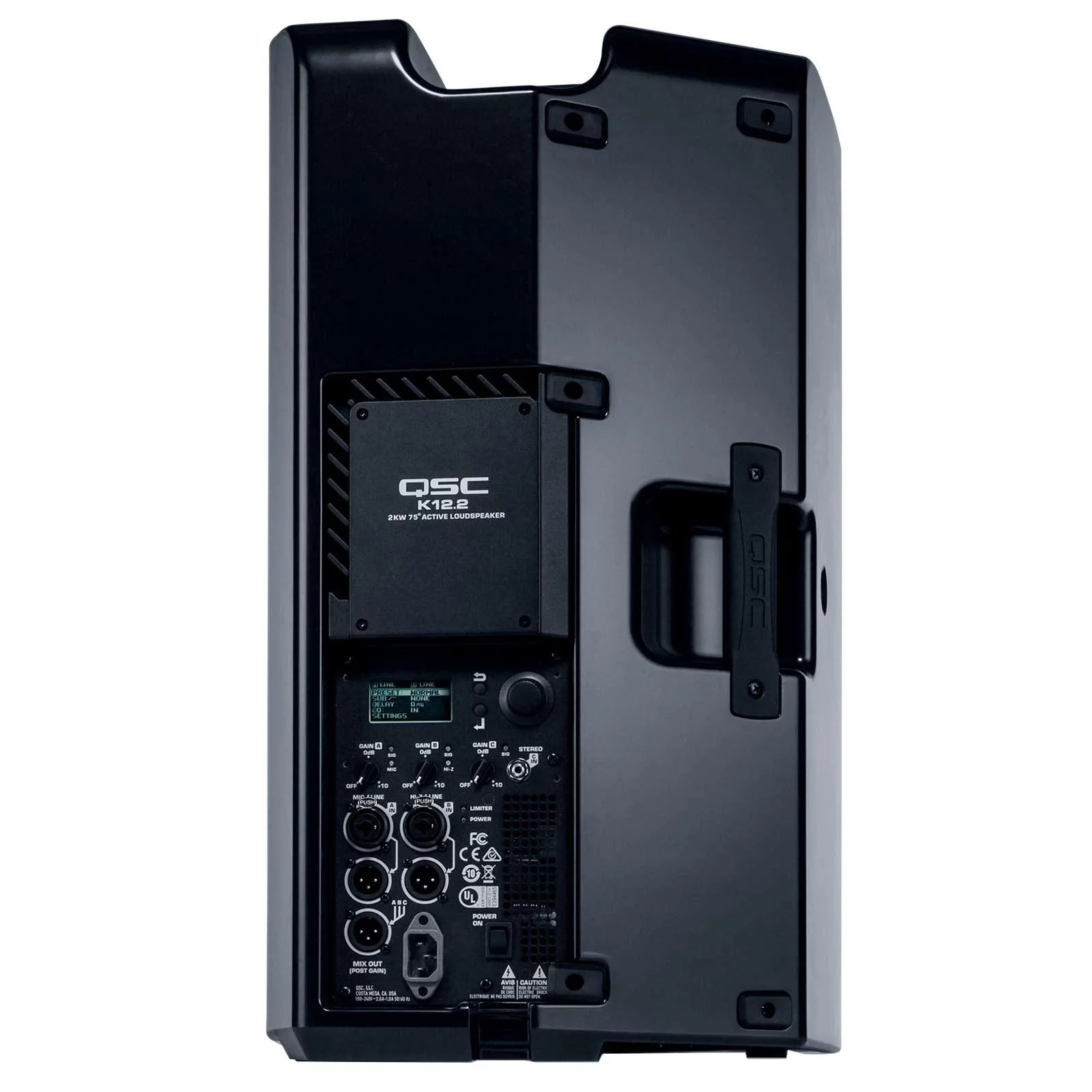 (2) QSC K12.2 K2 Series 12