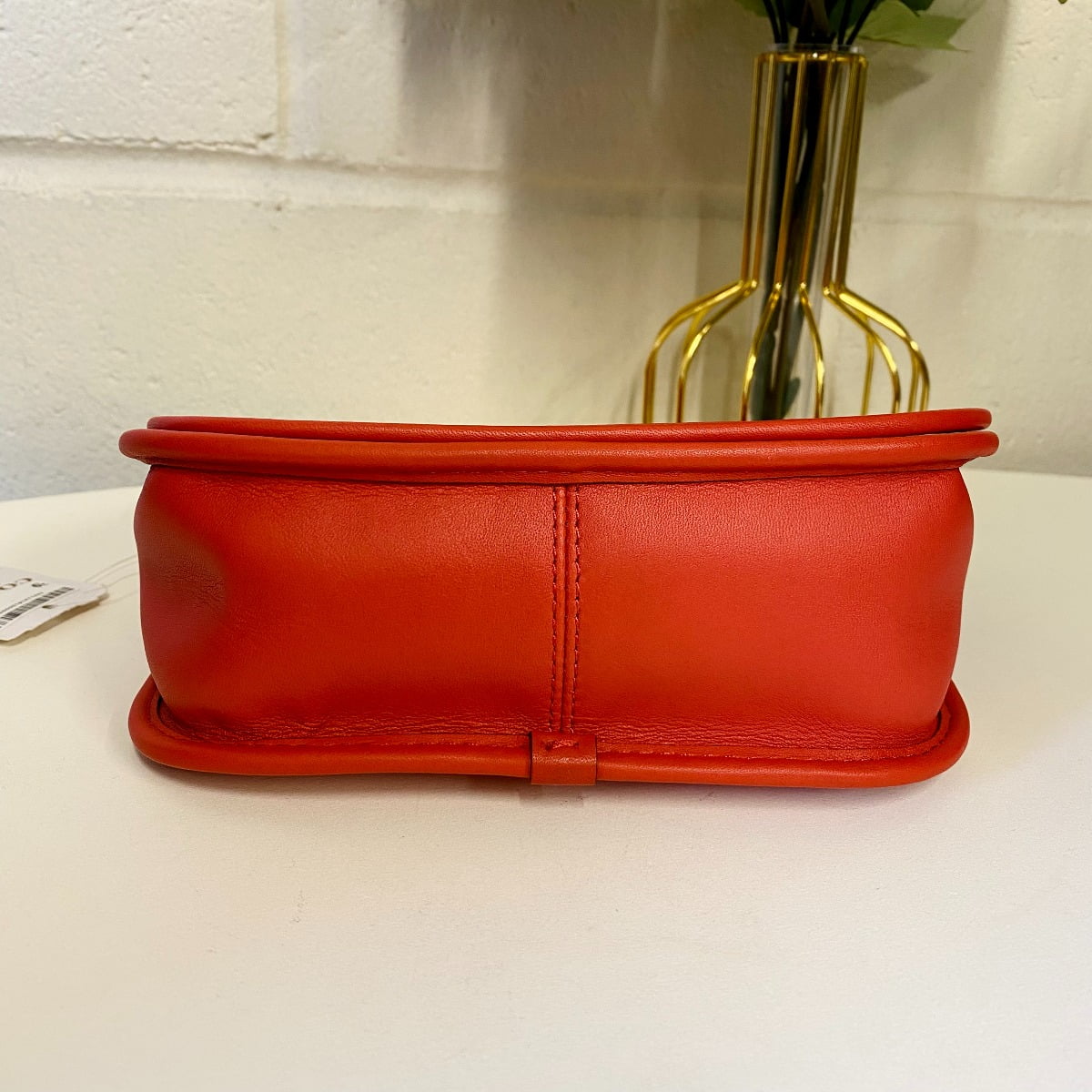 coach 57731 Saddle 18 IN Deep Coral