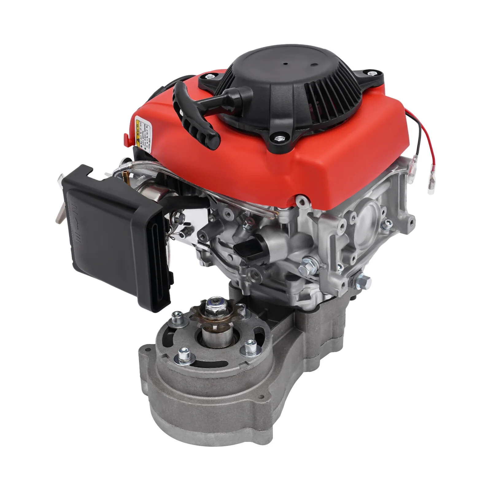 Anqidi Full Set 4-Stroke 53CC Bicycle Engine Kit Gas Motorized Bike Electric Bicycle Engine Motor Complete Kit Gasoline Powered Engine TCI Ignition 1.5KW 6800Rpm