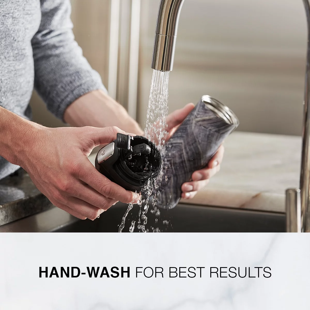 Contigo Couture Pinnacle Stainless Steel Travel Mug with AUTOSEAL Lid Black Shell, 14 fl oz.