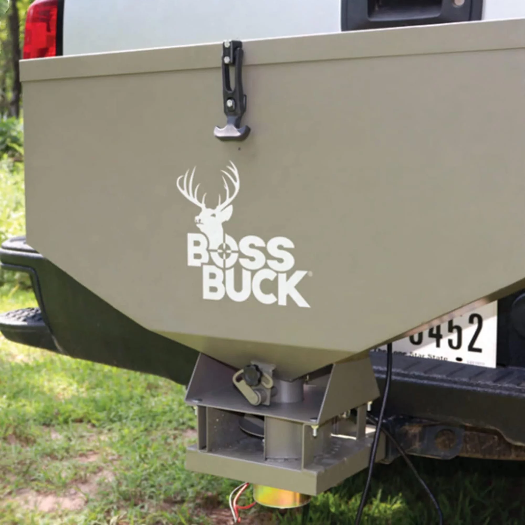 Boss Buck BB-1.80 80 Pound Capacity Non-Typical ATV Feed Spreader & Seeder