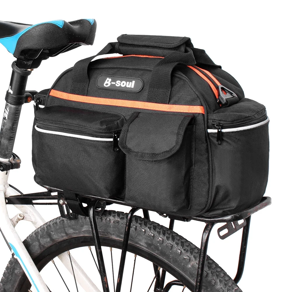B-SOUL Bike Pannier,Bike Rear Seat 15L Bike Rear