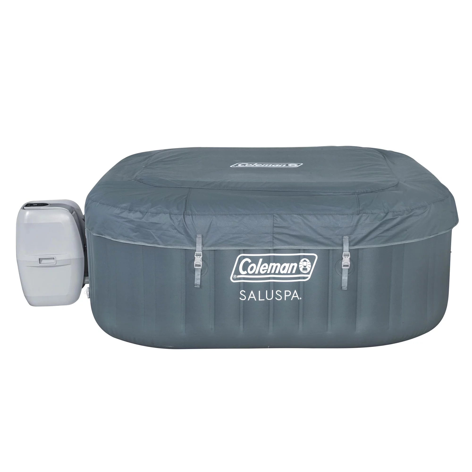Coleman SaluSpa Inflatable Hot Tub Spa with Chlorine Spa Sanitizer Kit