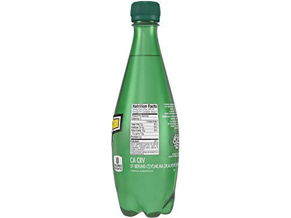 Perrier Mineral Water, .5 Liter, Portable Plastic Bottles, 24/CT, GN