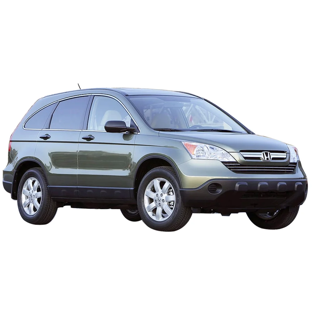 Ikon Motorsports Compatible with 07-11 Honda CR-V 4Dr OE Factory Style Black Nylon Carpet Car Floor Mats Front Rear 3pcs 2007 2008 2009 2010 2011