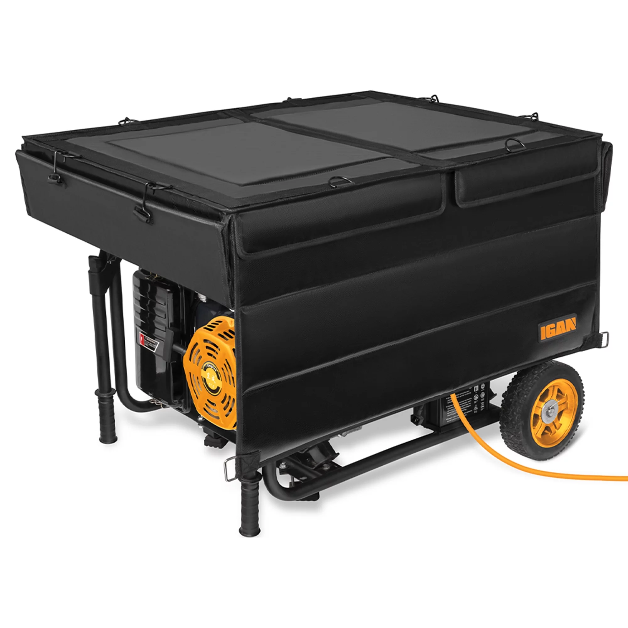 IGAN Generator Tent Waterproof Portable Generator Cover for 3500–12000 Watt 9,2 lb. Generators Black