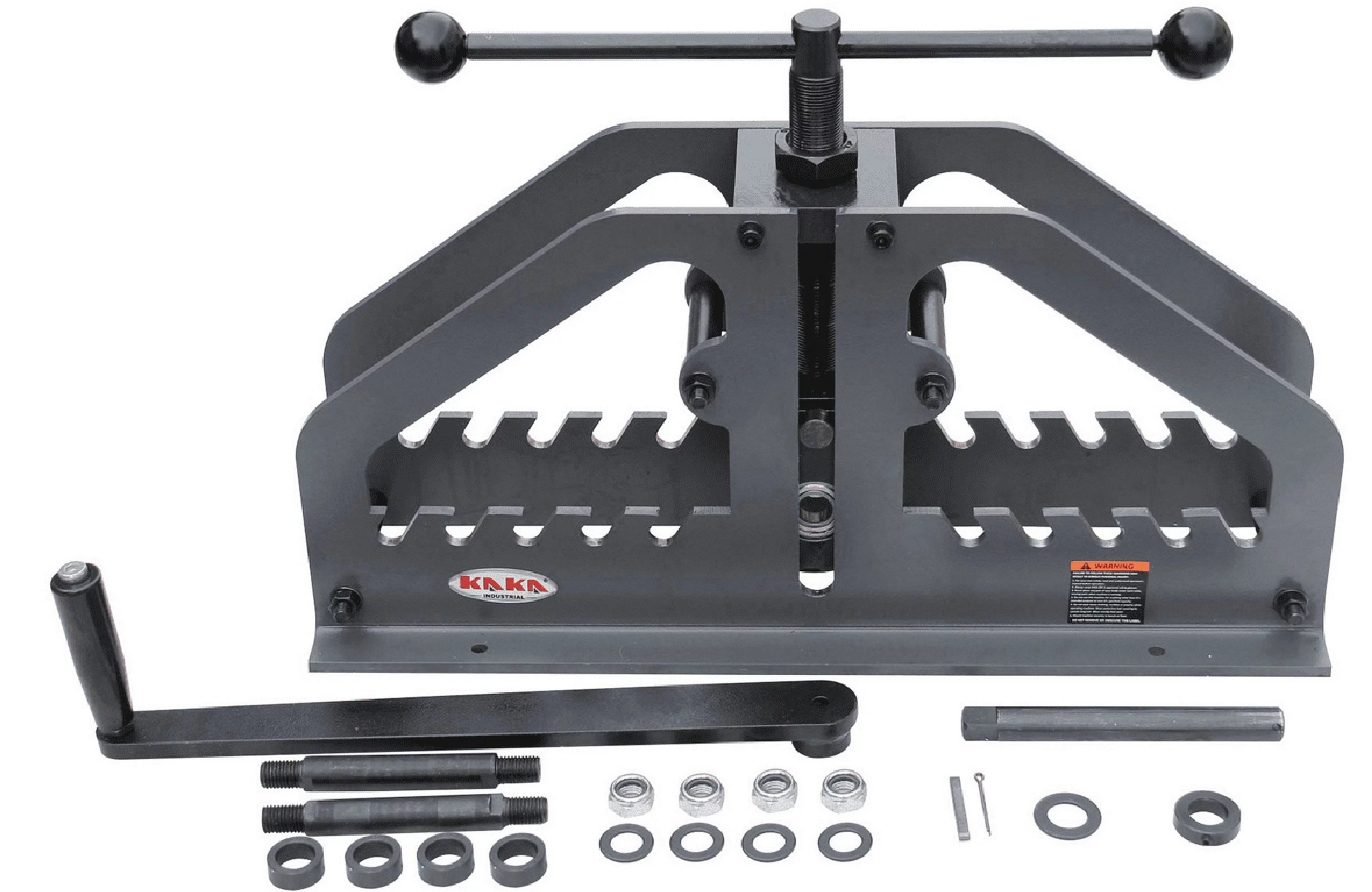 KAKA INDUSTRIAL TR-60L Manual Tube Pipe Roller Bender, High Precision Tube Pipe Bender,WITHOUT Any rollers